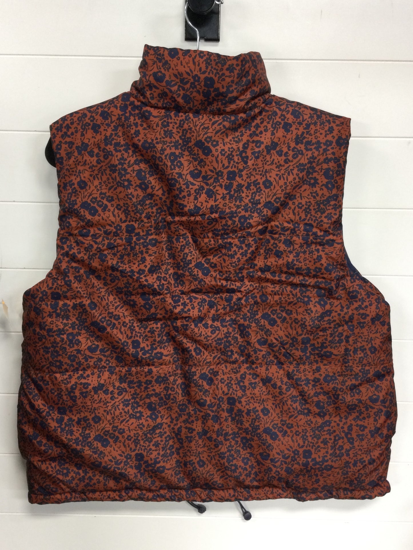 Vest Puffer & Quilted By Cmc In Blue & Orange, Size:Xl