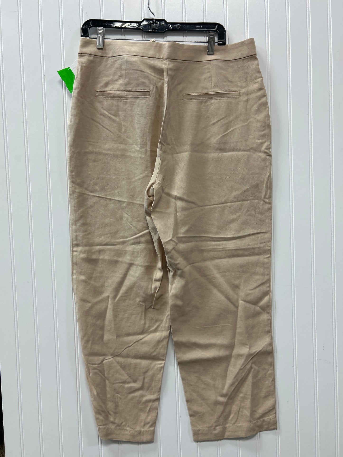 Pants Dress By Ann Taylor In Tan, Size:12