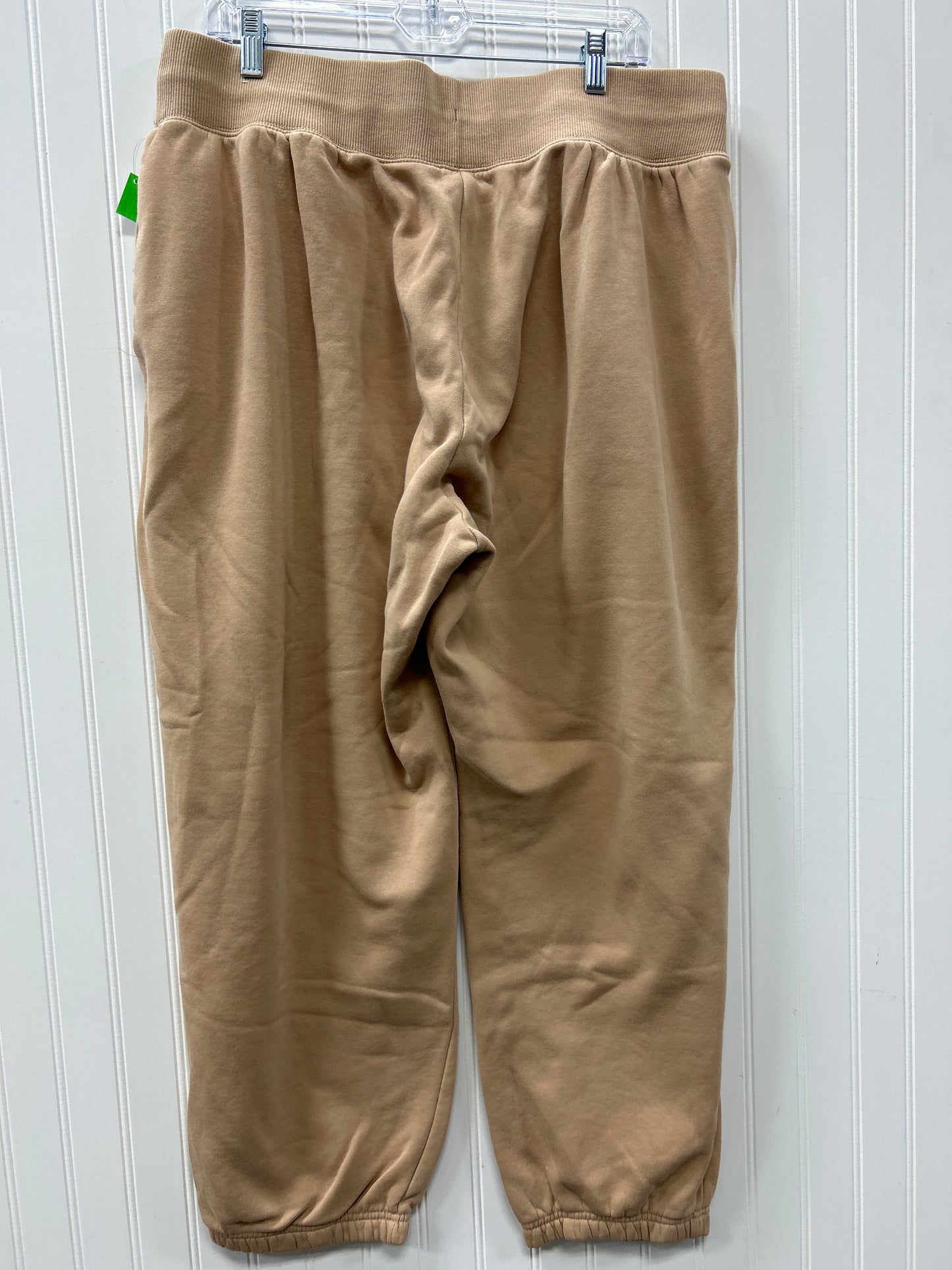 Athletic Pants By Nike In Tan, Size:Xl