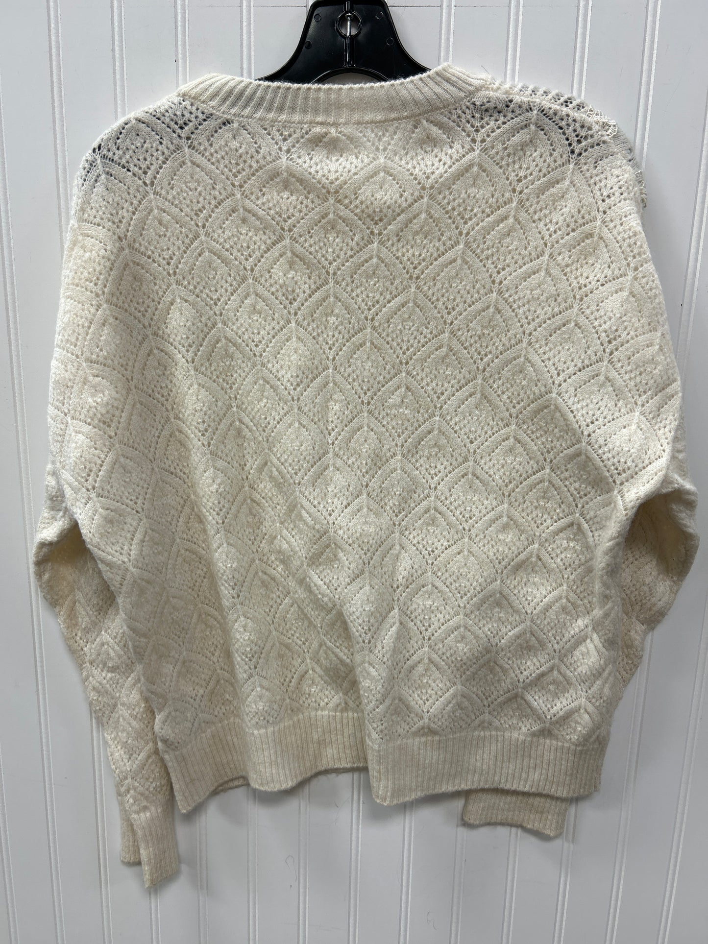 Sweater By Anthropologie In Cream, Size:S
