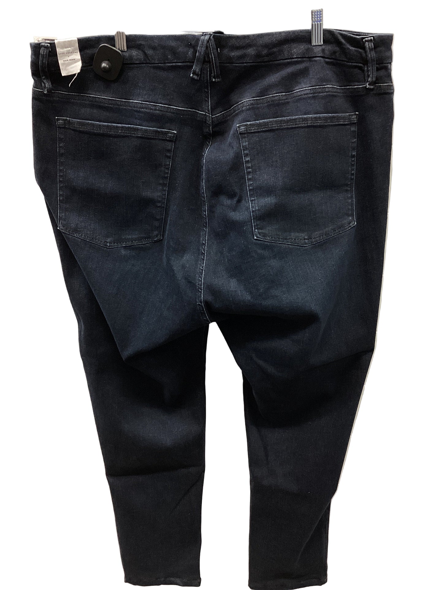Jeans Skinny By Good American In Blue Denim, Size:3X