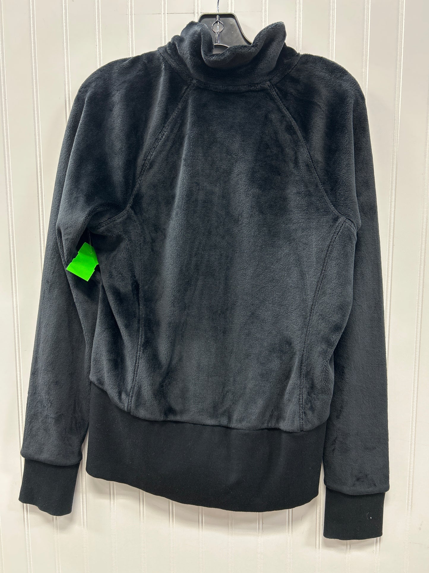 Athletic Jacket By Athleta In Black, Size:L