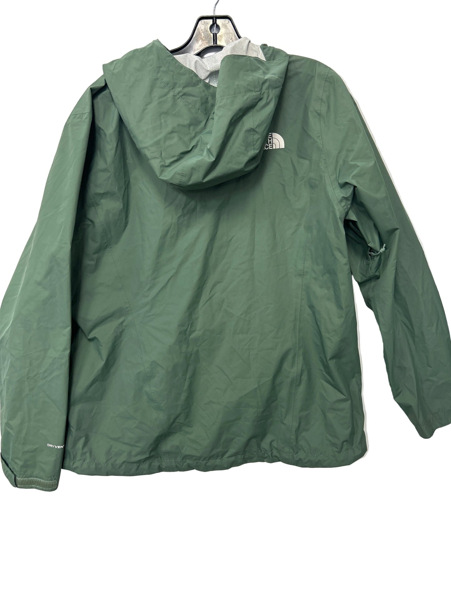 Athletic Jacket By The North Face In Green, Size:Xl