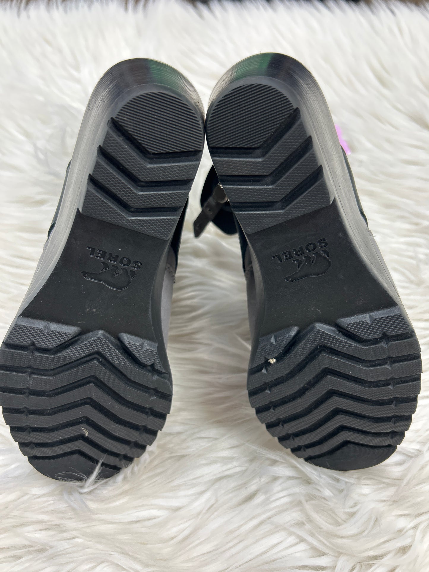 Boots Ankle Heels By Sorel In Grey, Size:6