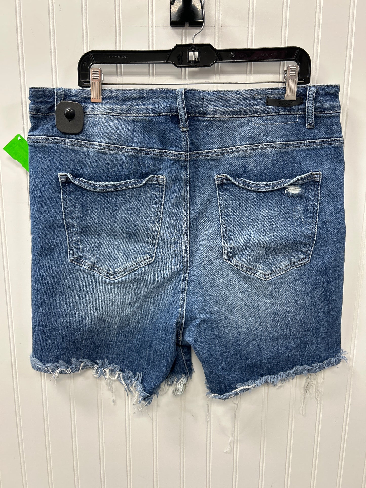 Shorts By Risen In Blue Denim, Size:3X