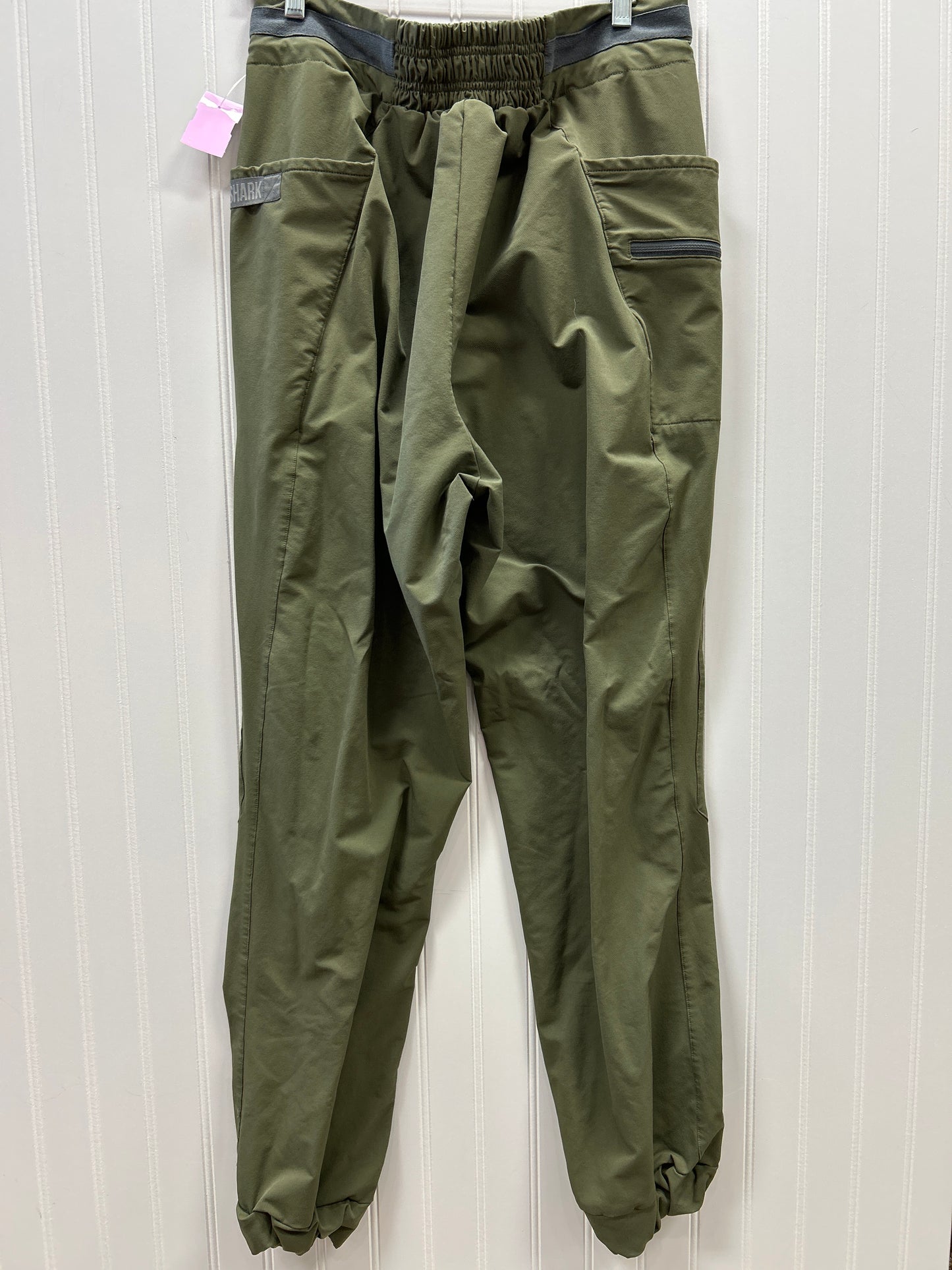 Athletic Pants By Gym Shark In Green, Size:M