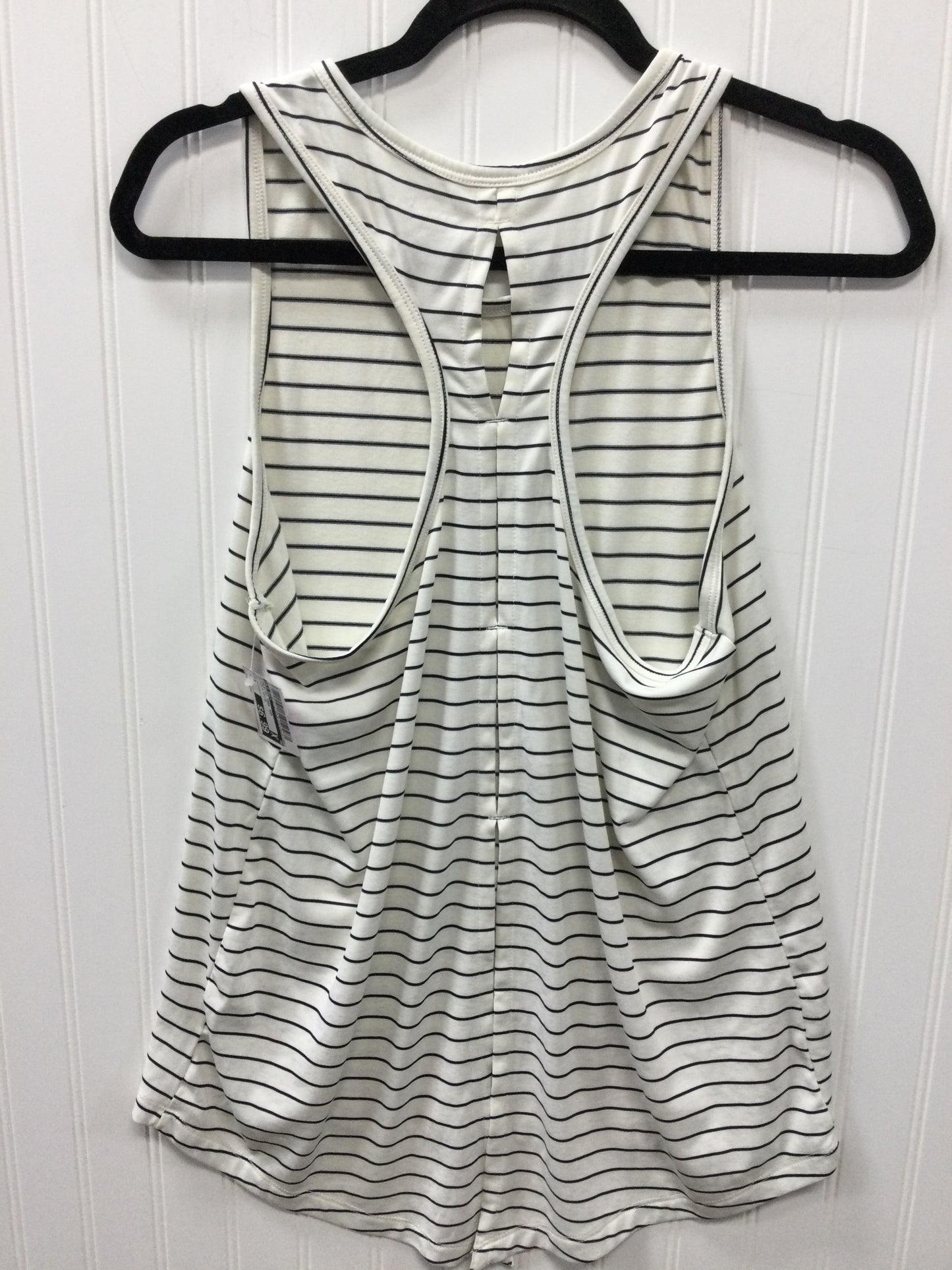 Athletic Tank Top By Old Navy In Black & White, Size:M