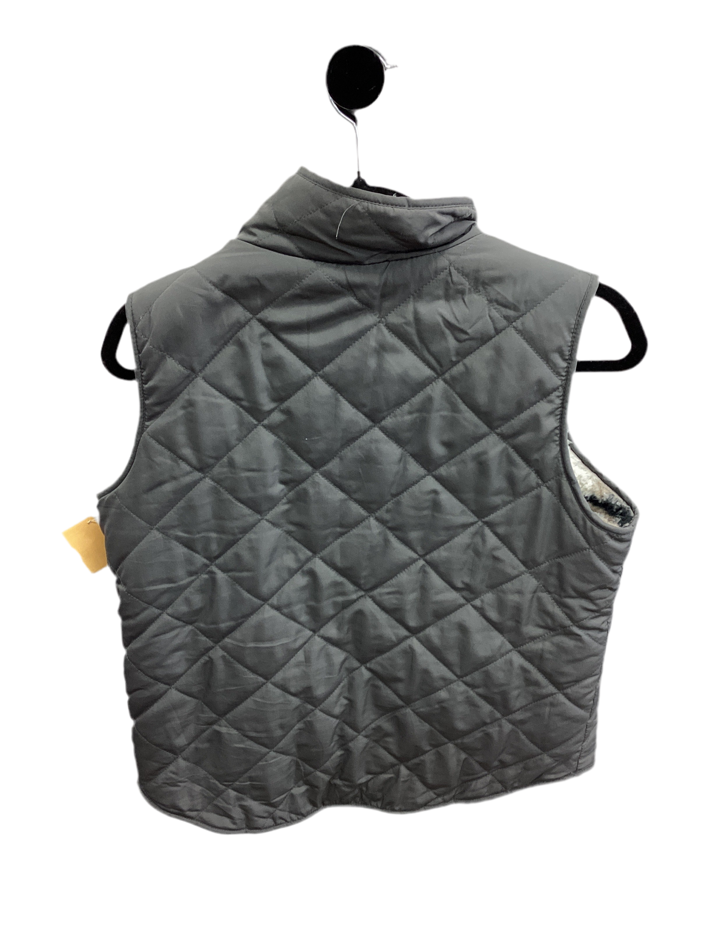 Vest Faux Fur & Sherpa By Cmc In Grey, Size:M