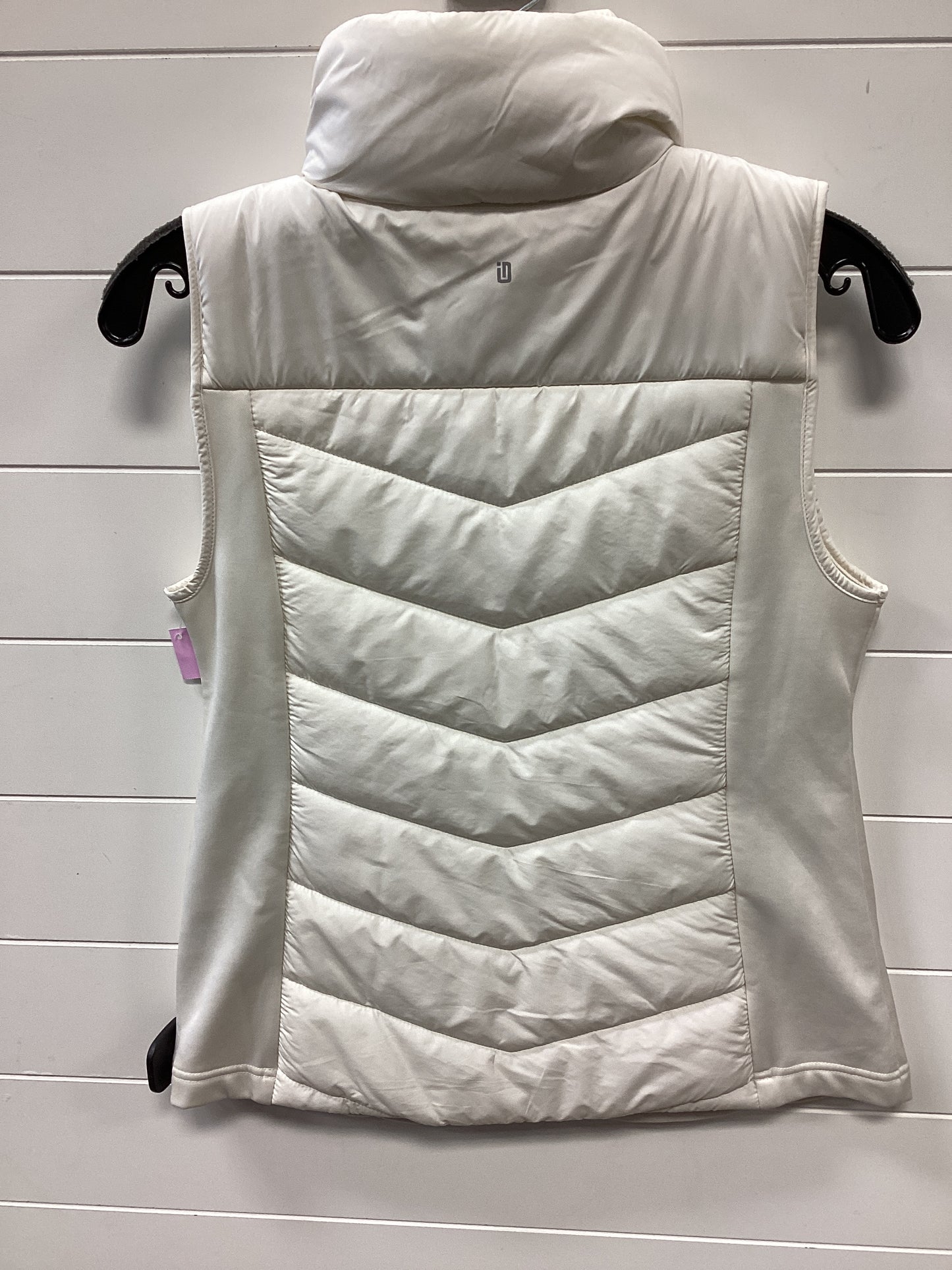 Vest Puffer & Quilted By Ideology In Cream, Size:Xs