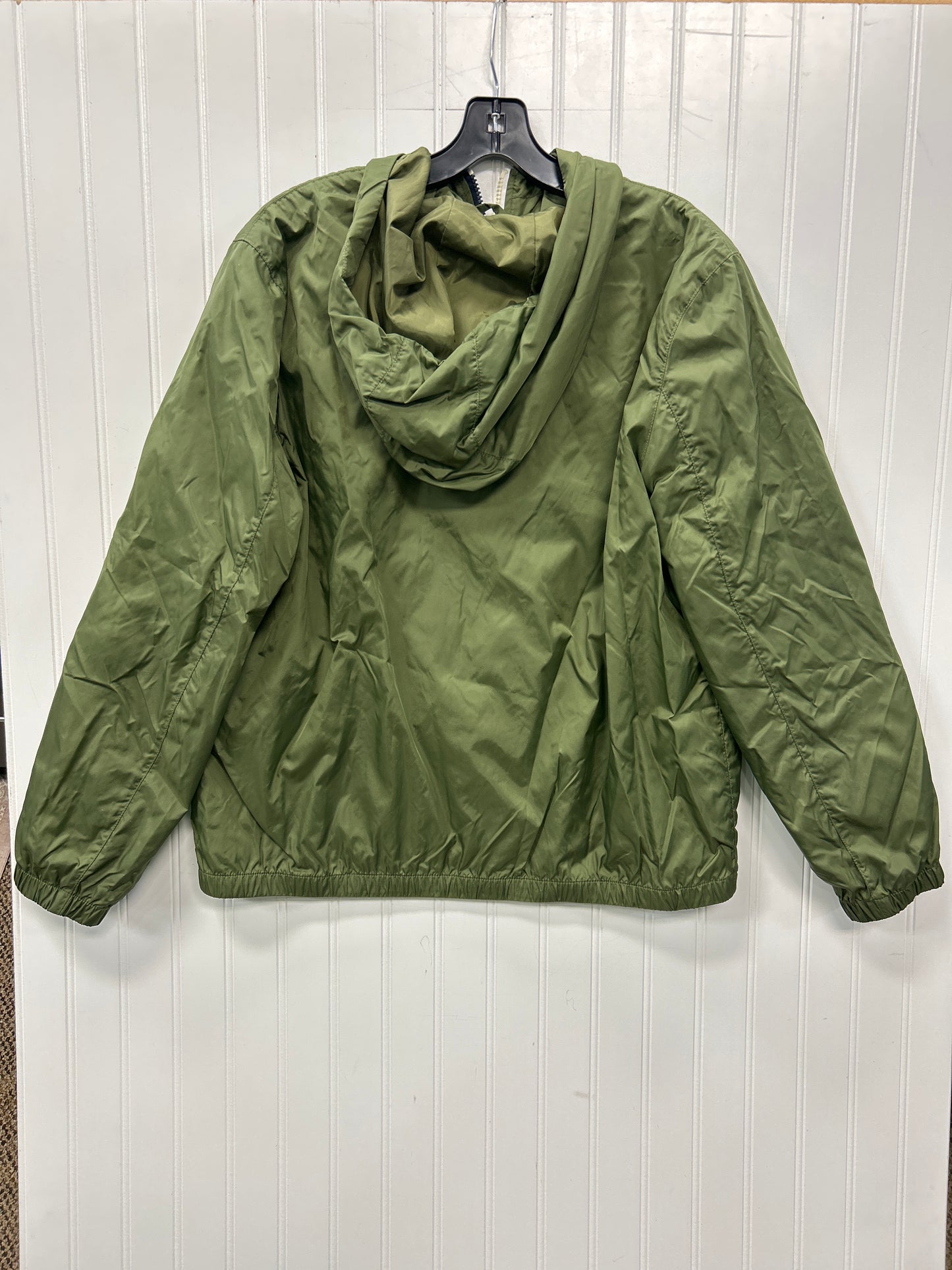 Jacket Windbreaker By Tommy Hilfiger In Green, Size:L