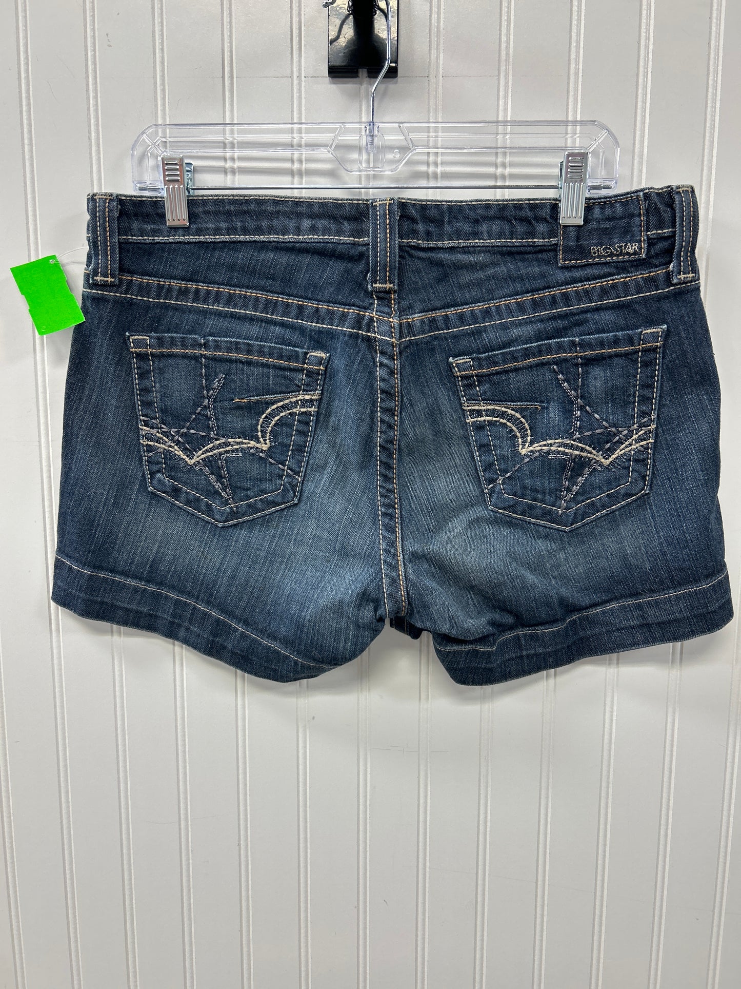 Shorts By Big Star In Blue Denim, Size:12
