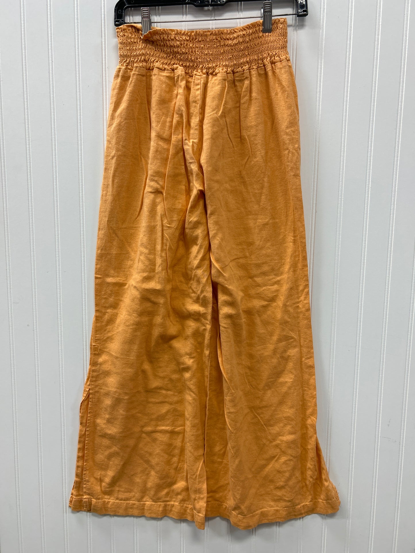 Pants Linen By Banjanan In Orange, Size:M