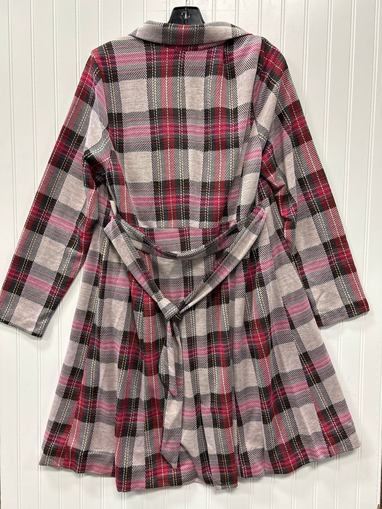 Coat Peacoat By Torrid In Plaid Pattern, Size:1X
