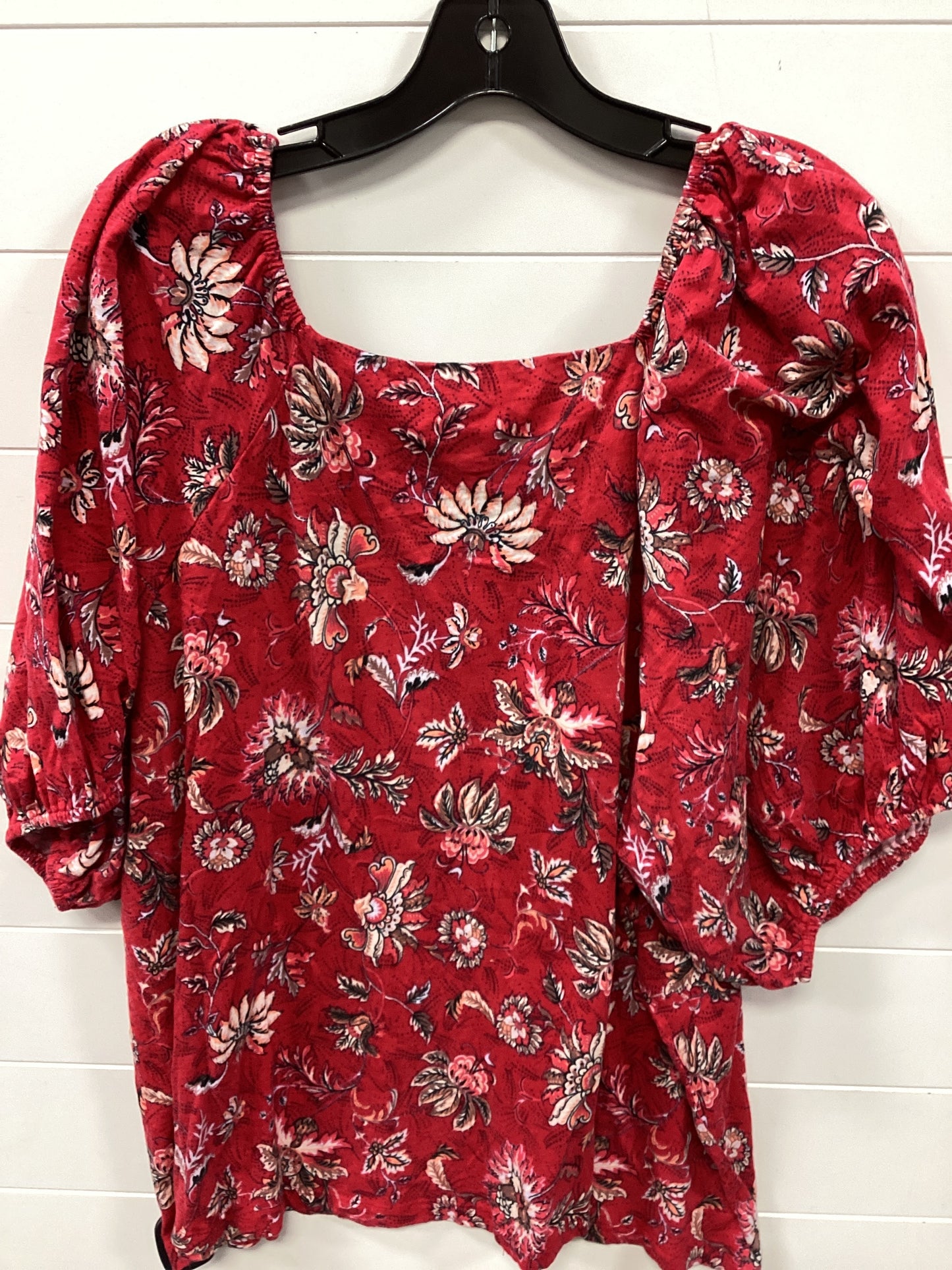 Top Ss By Maurices In Red, Size:4X