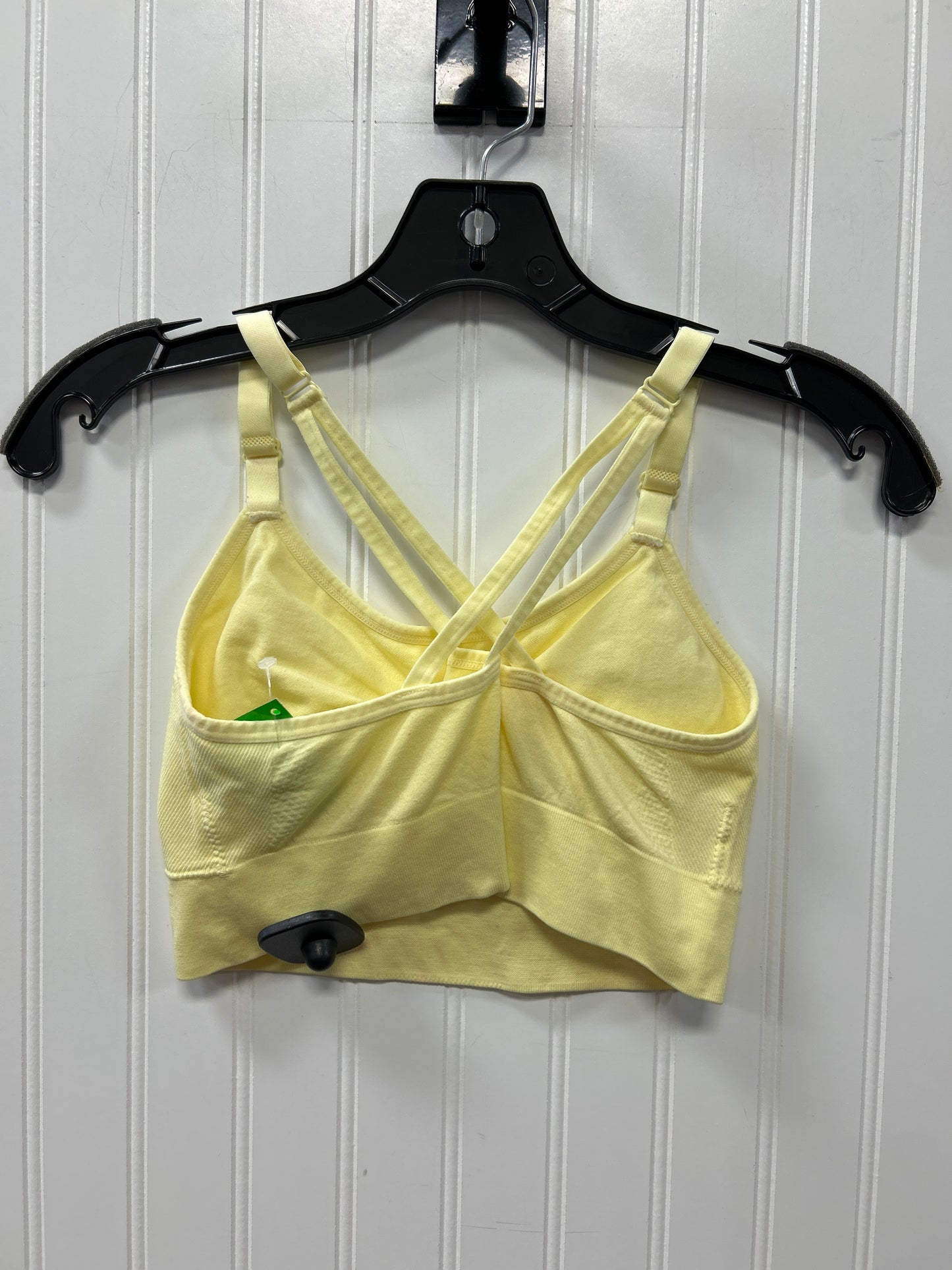 Athletic Bra By New Balance In Yellow, Size:L