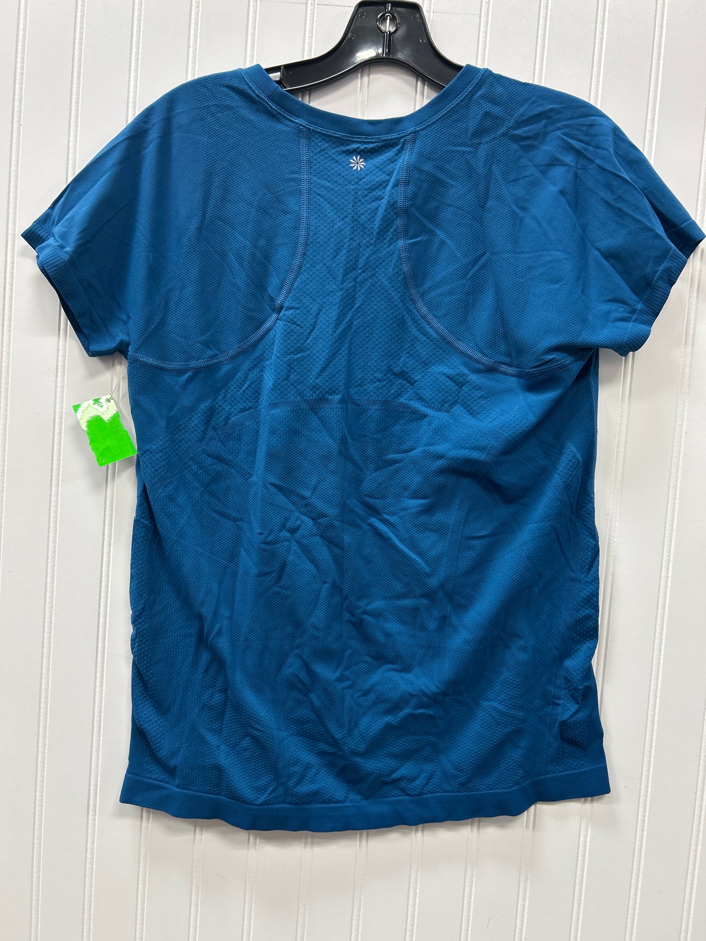 Athletic Top Ss By Athleta In Blue, Size:Xl