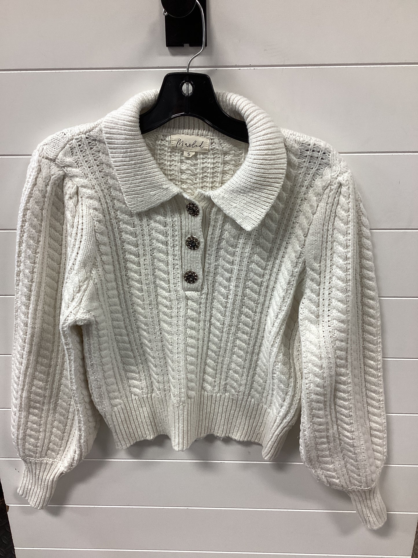 Sweater By Marled In Cream, Size:S