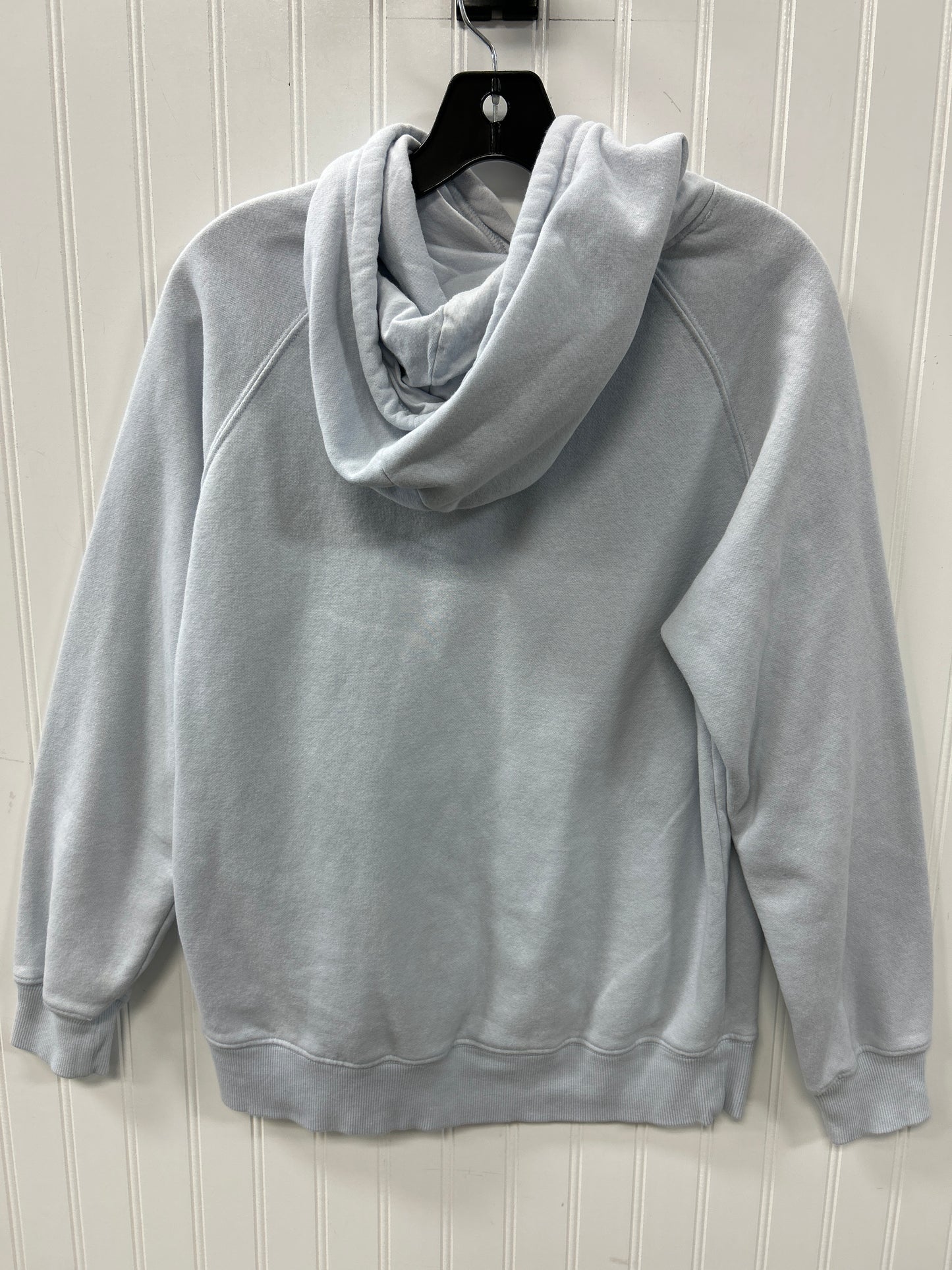 Athletic Sweatshirt Hoodie By The North Face In Blue, Size:M