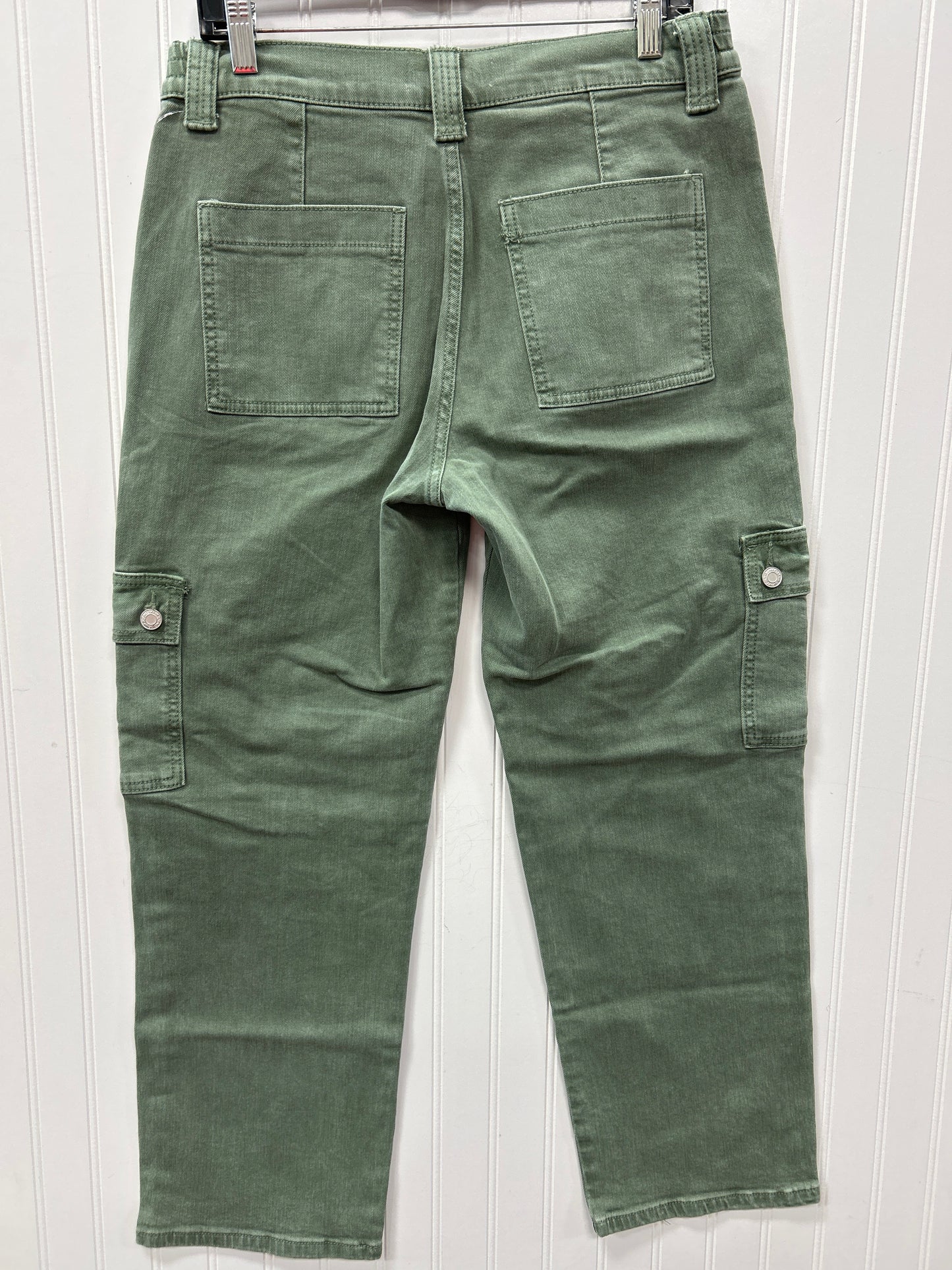 Jeans Straight By Vervet In Green Denim, Size:8