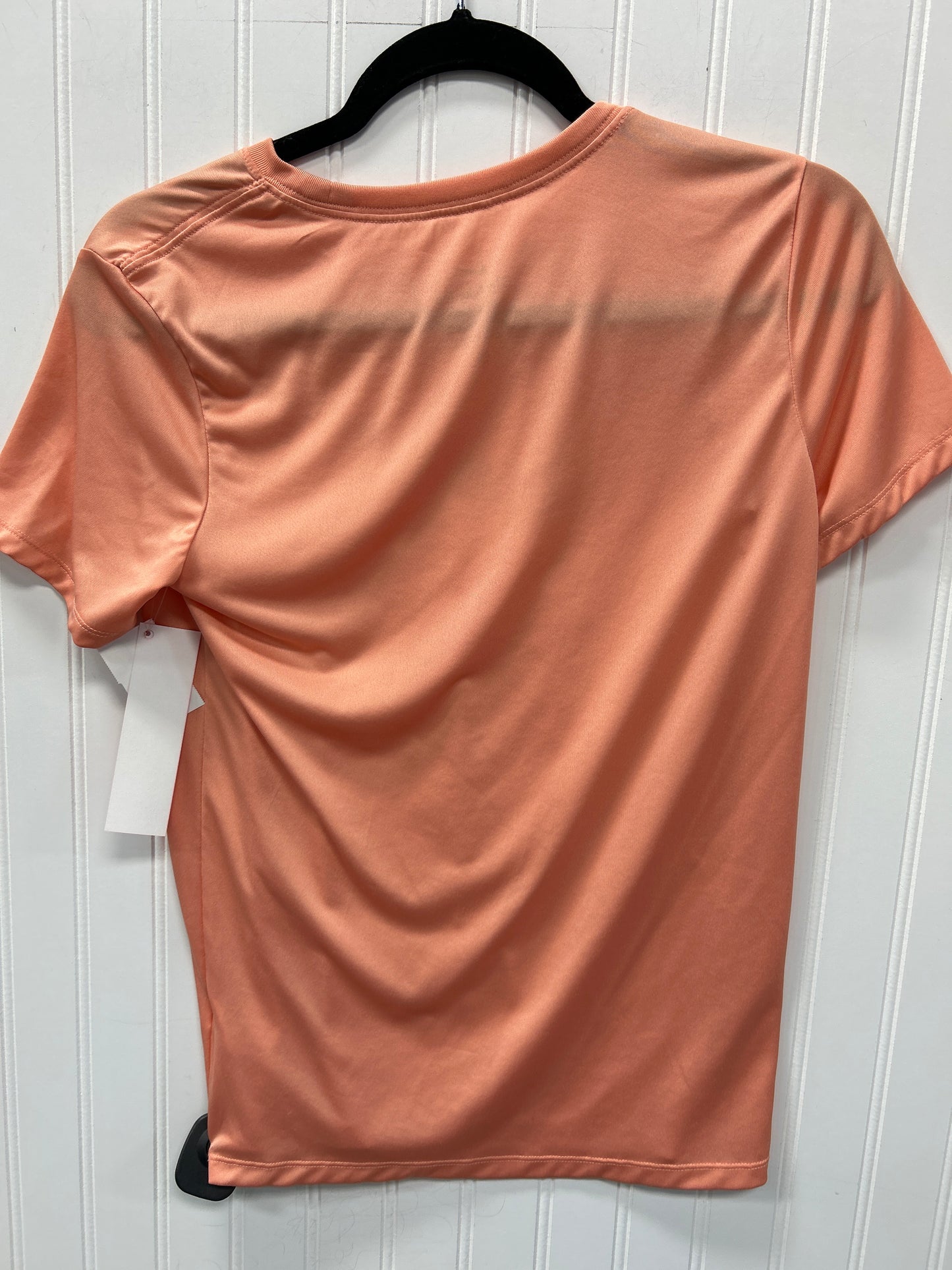 Athletic Top Ss By Nike In Coral, Size:Xs