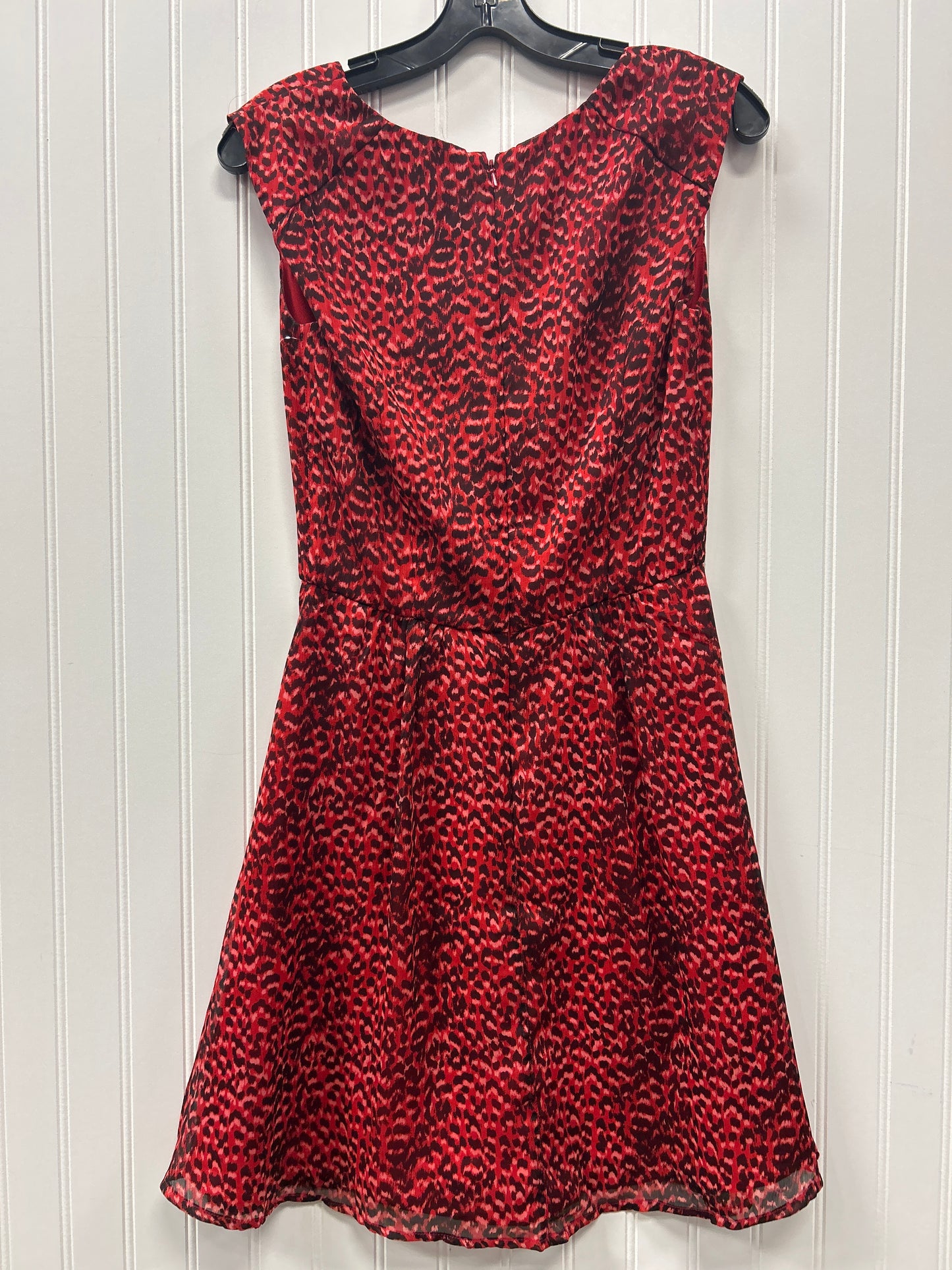 Dress Casual Midi By French Connection In Red, Size:20