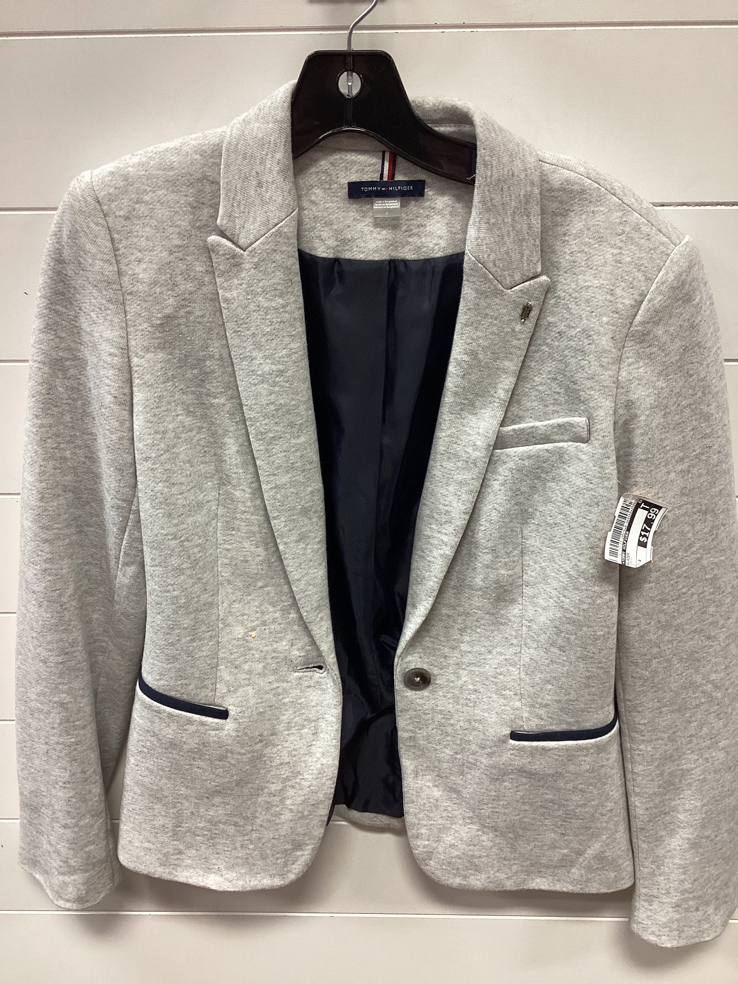 Blazer By Tommy Hilfiger In Grey, Size:4