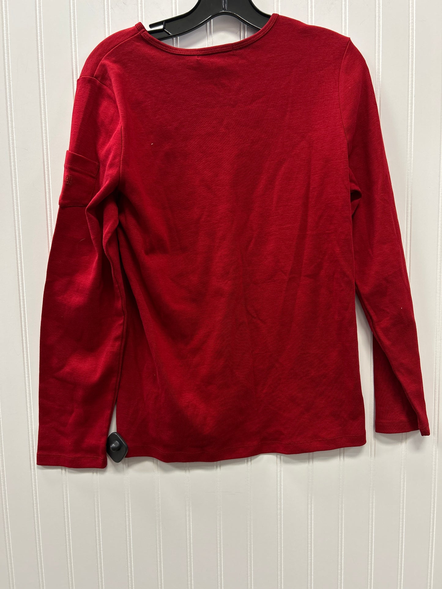 Top Ls By Lauren By Ralph Lauren In Red, Size:Xl NWT