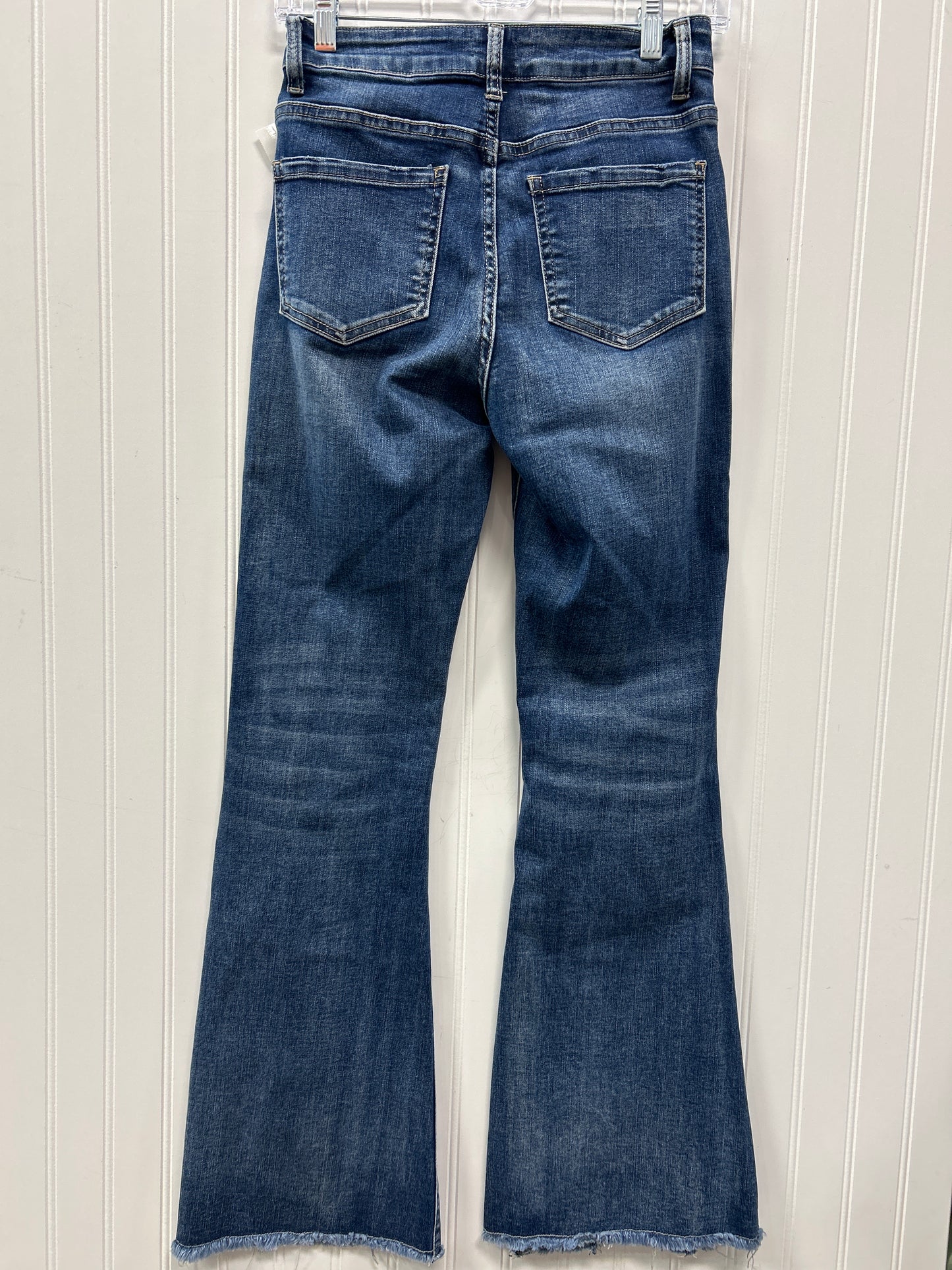 Jeans Flared By Coco And Carmen In Blue Denim, Size:S