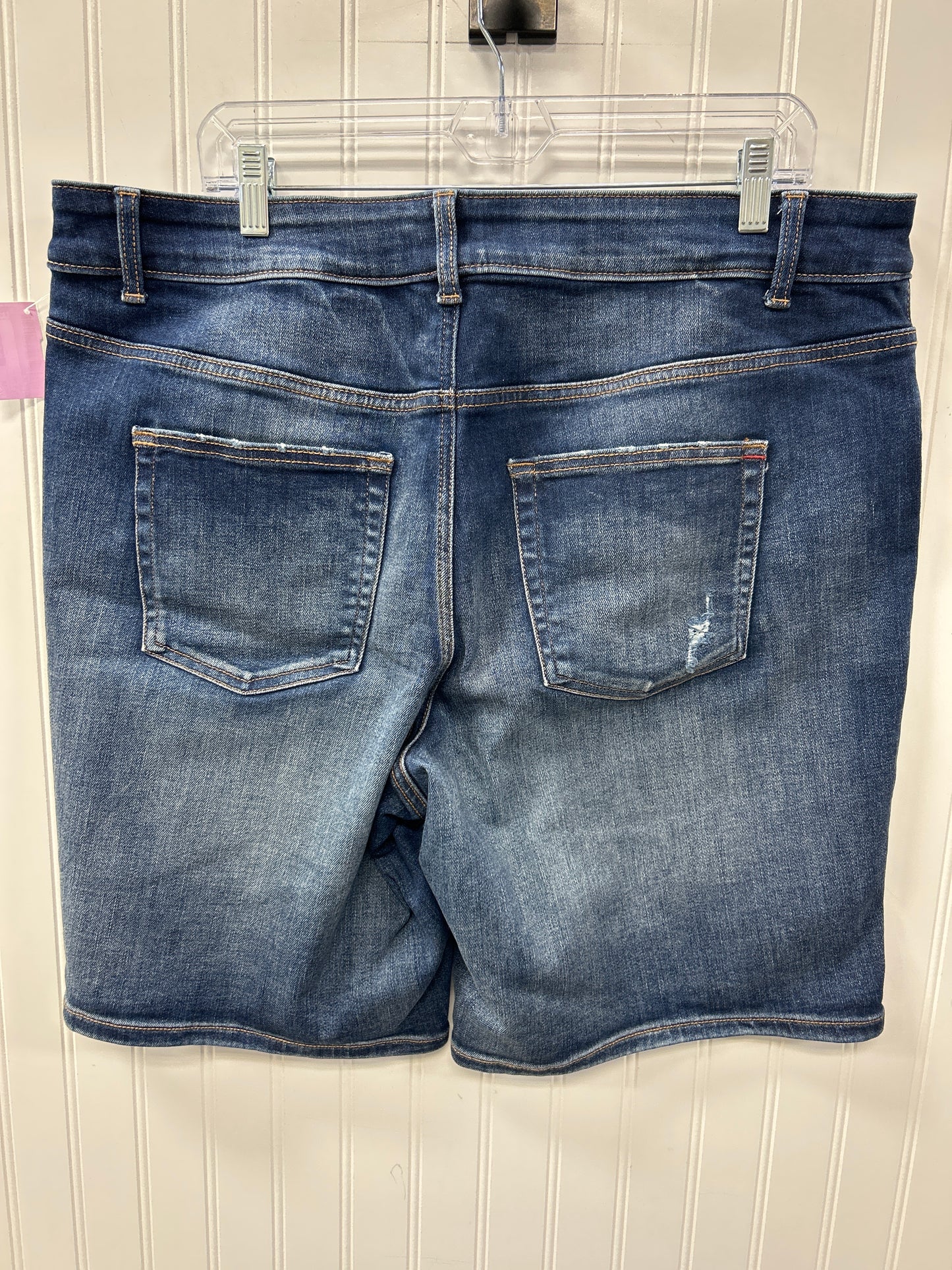 Shorts By Edgely In Blue Denim, Size:18