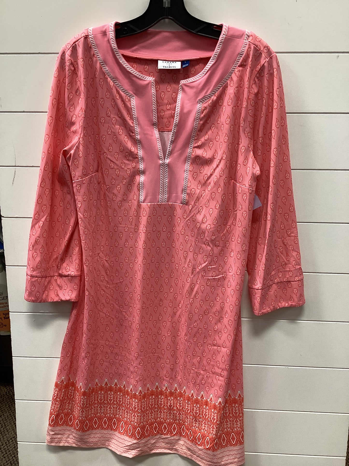 Dress Casual Short By Talbots In Pink, Size:L
