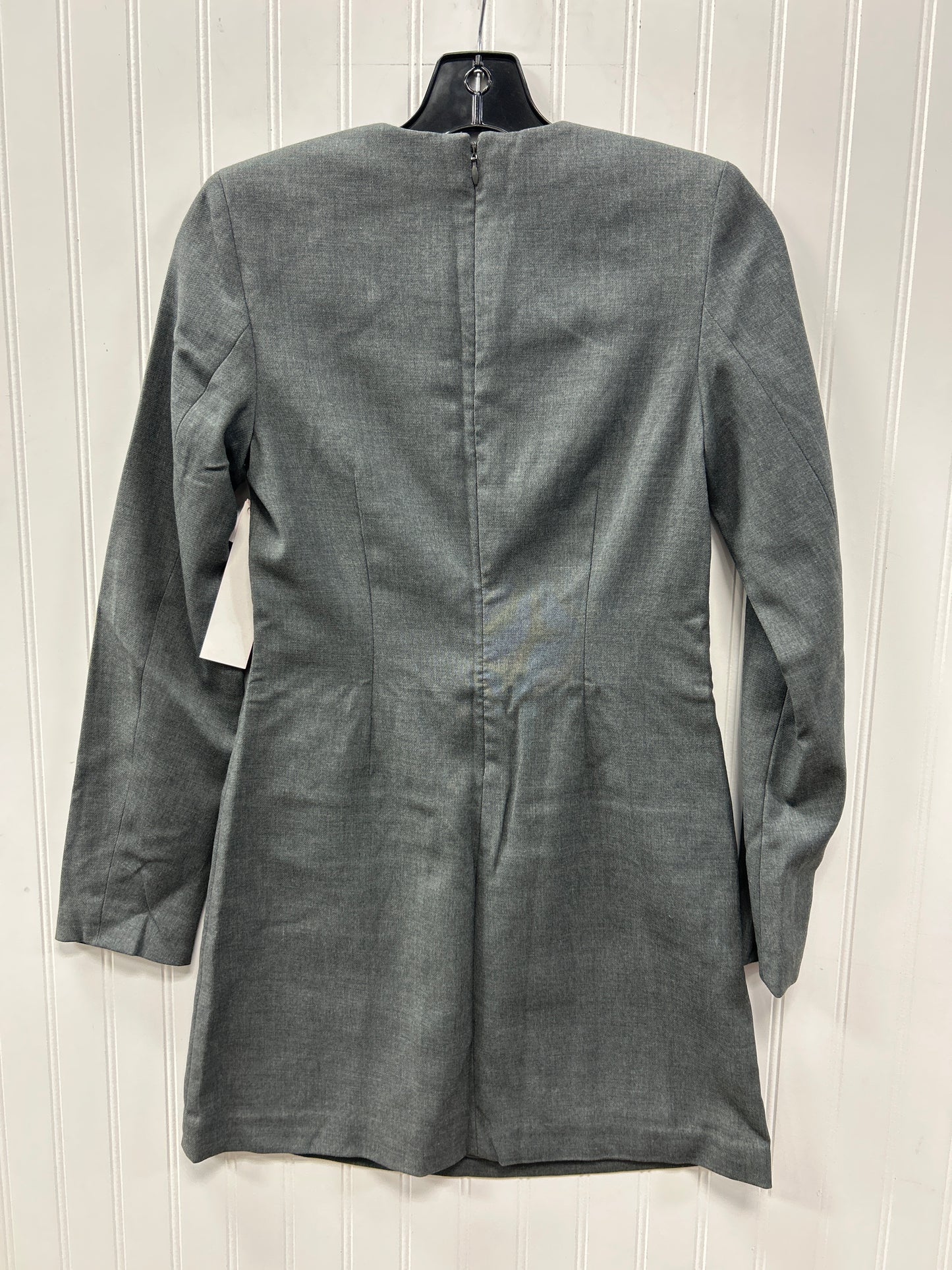 Dress Work By Abercrombie And Fitch In Grey, Size:Xs