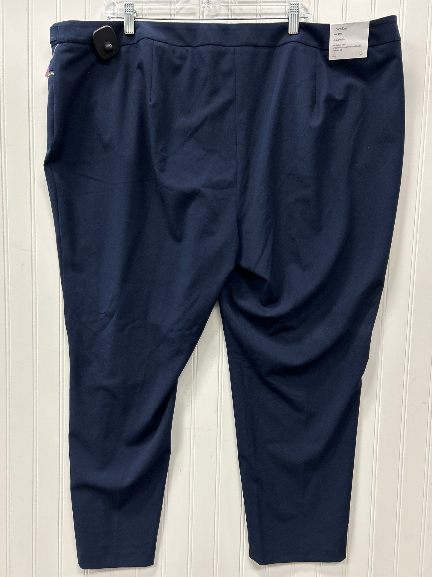 Pants Dress By Calvin Klein In Navy, Size:24