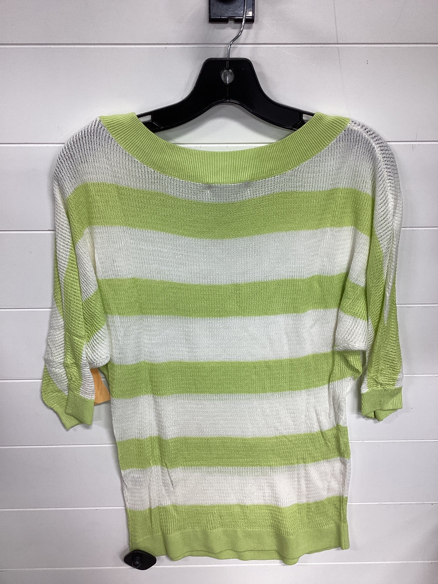 Top Ss By New York And Co In Green & White, Size:M