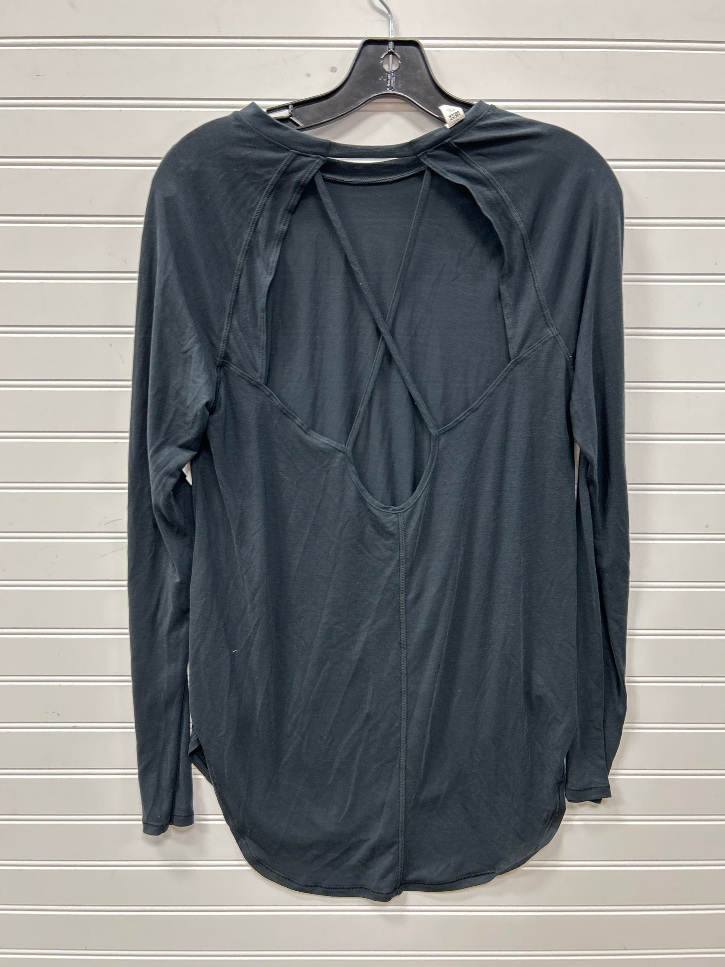 Athletic Top Ls Crewneck By Under Armour In Black, Size:M