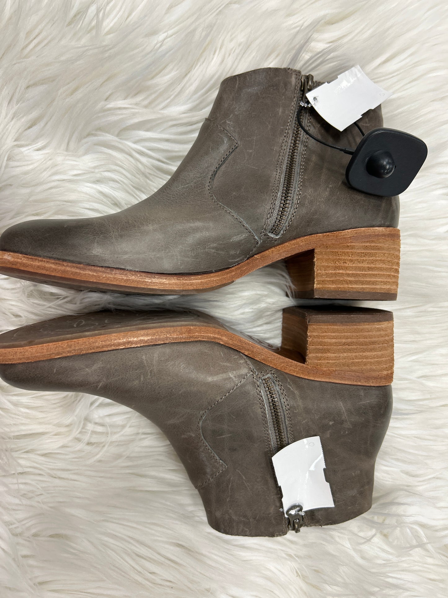 Boots Ankle Heels By Kork Ease In Brown, Size:8