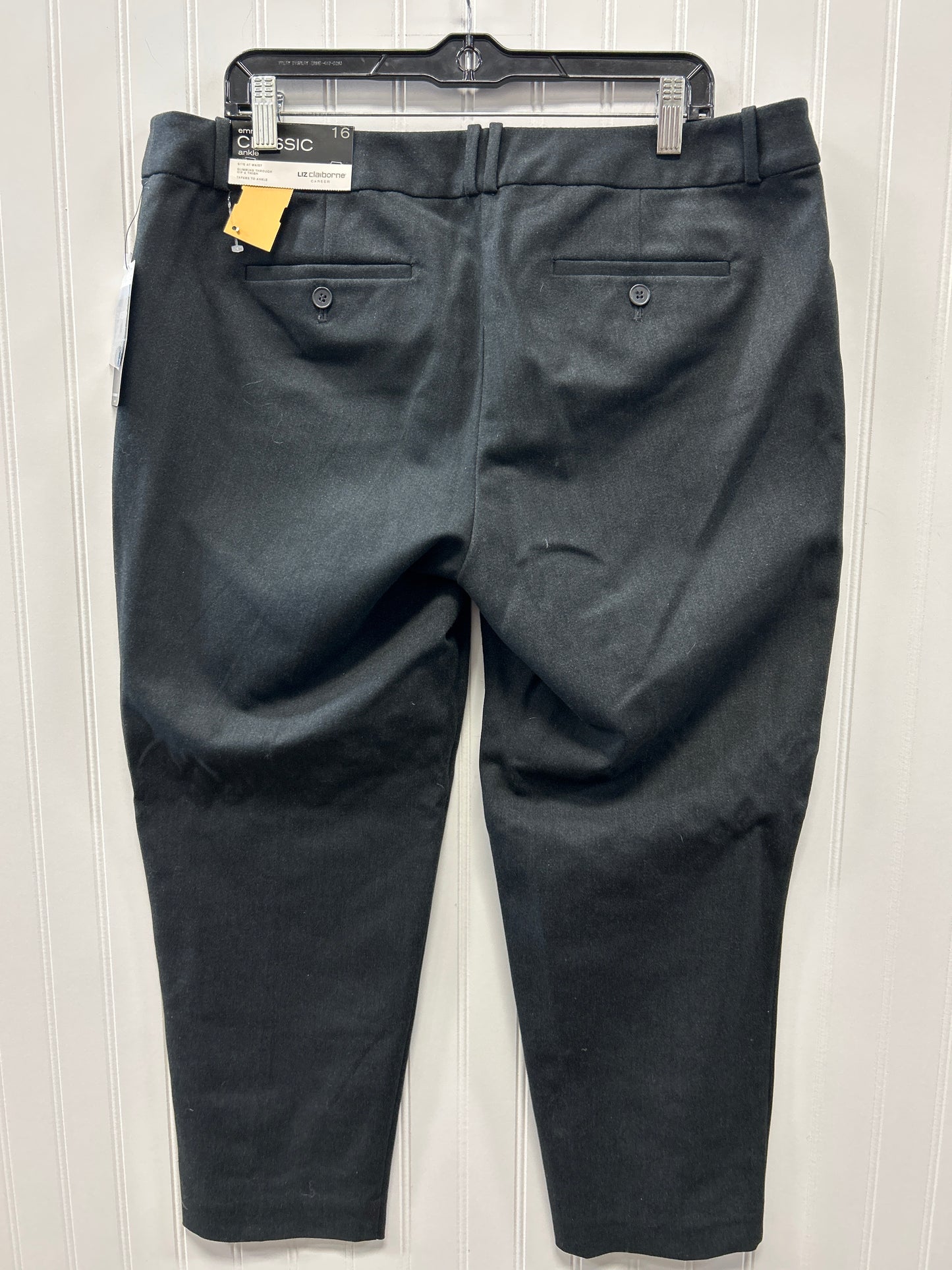 Pants Dress By Liz Claiborne In Grey, Size:16 NWT