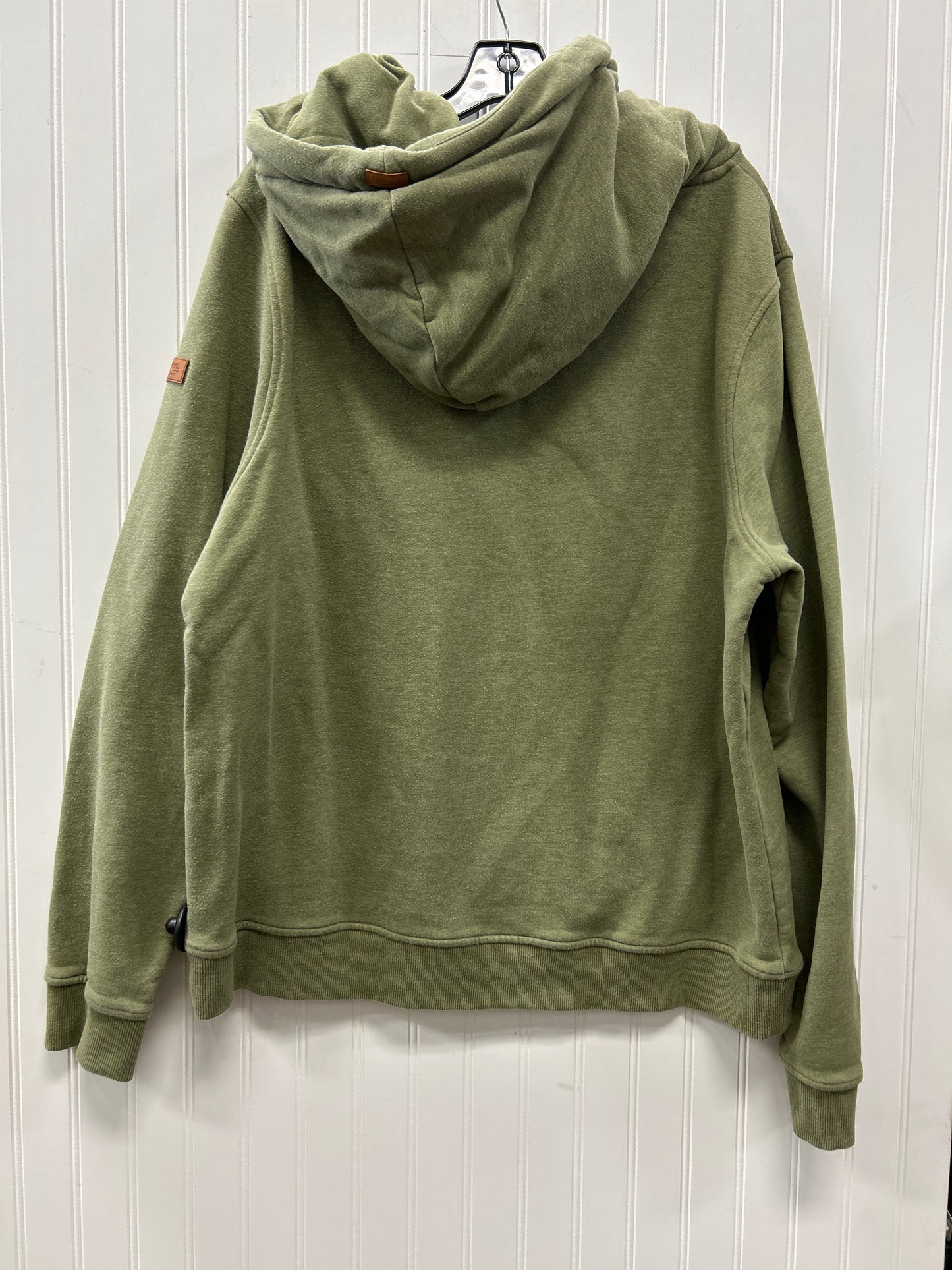 Sweatshirt Hoodie By Cmc In Green, Size:1X