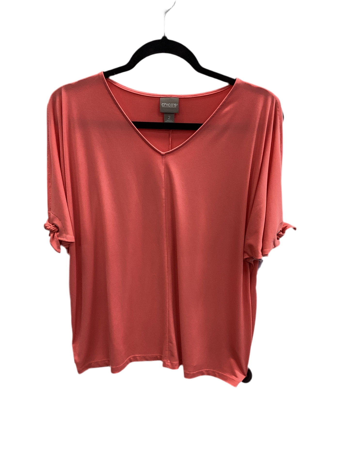 Top Ss By Chicos In Coral, Size:M