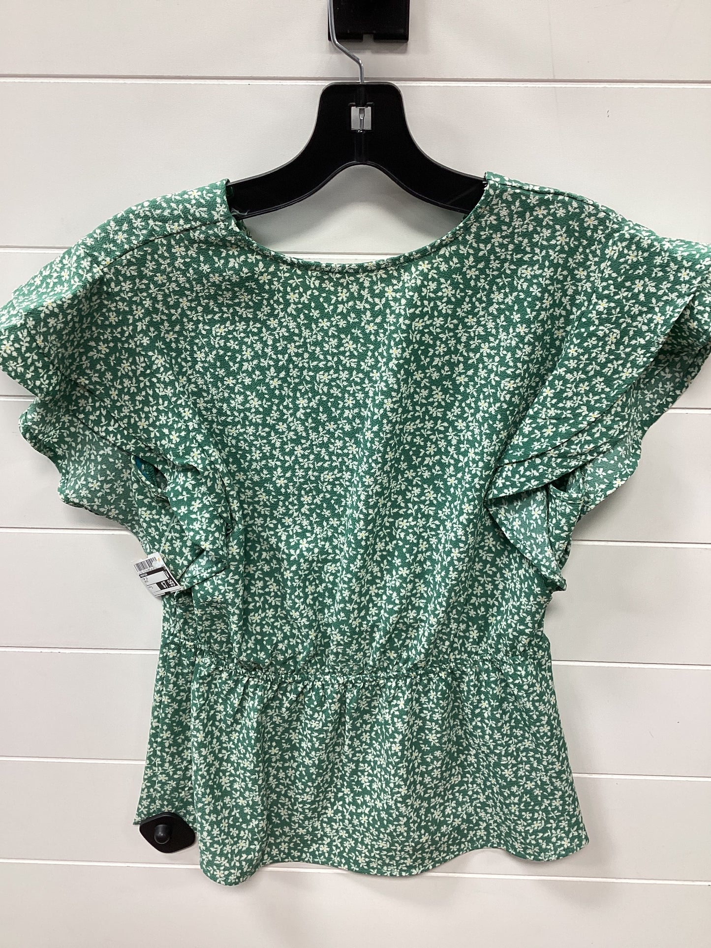 Top Ss By Monteau In Green, Size:S
