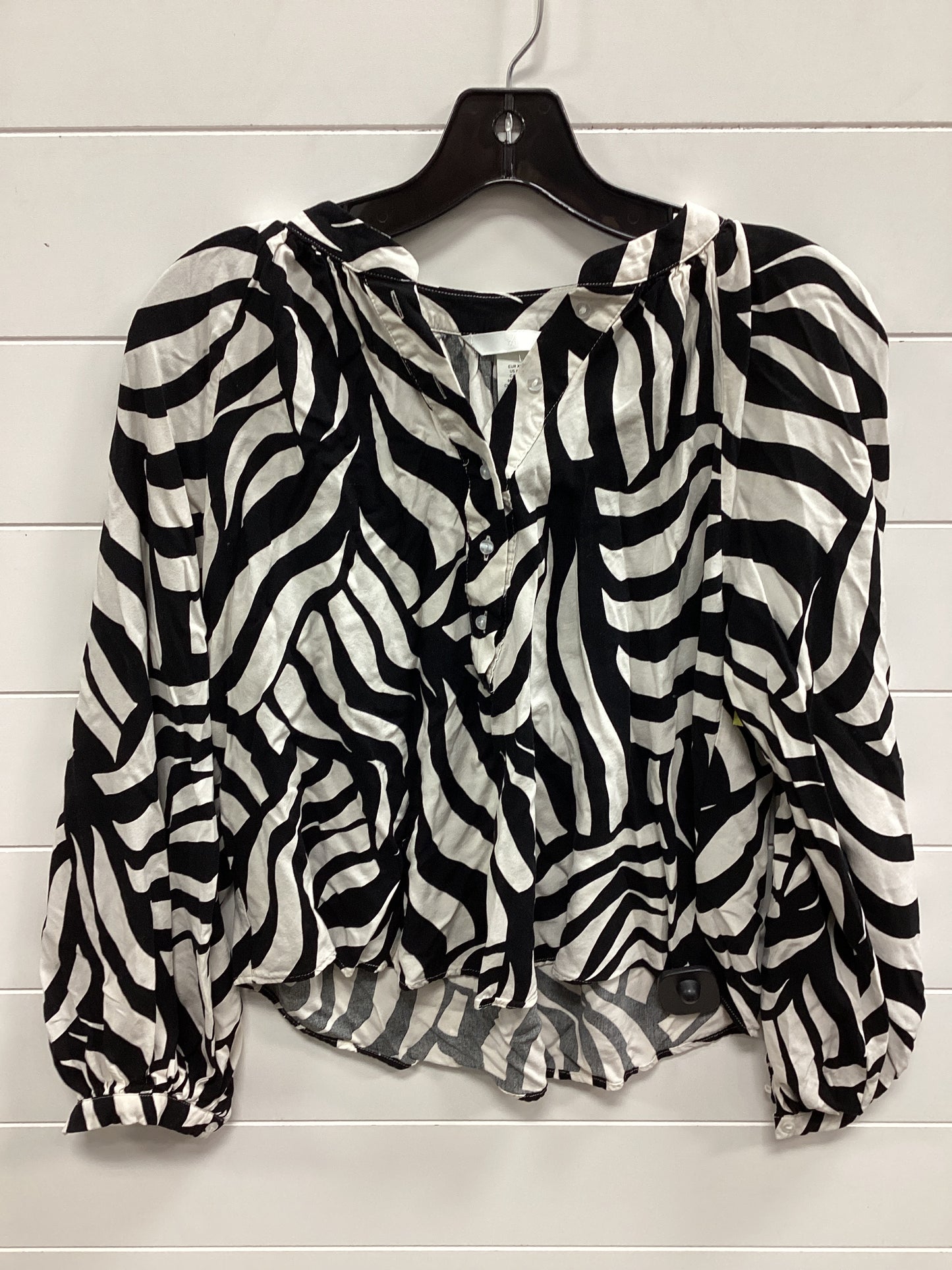Top Ls By H&M In Black, Size:Xs