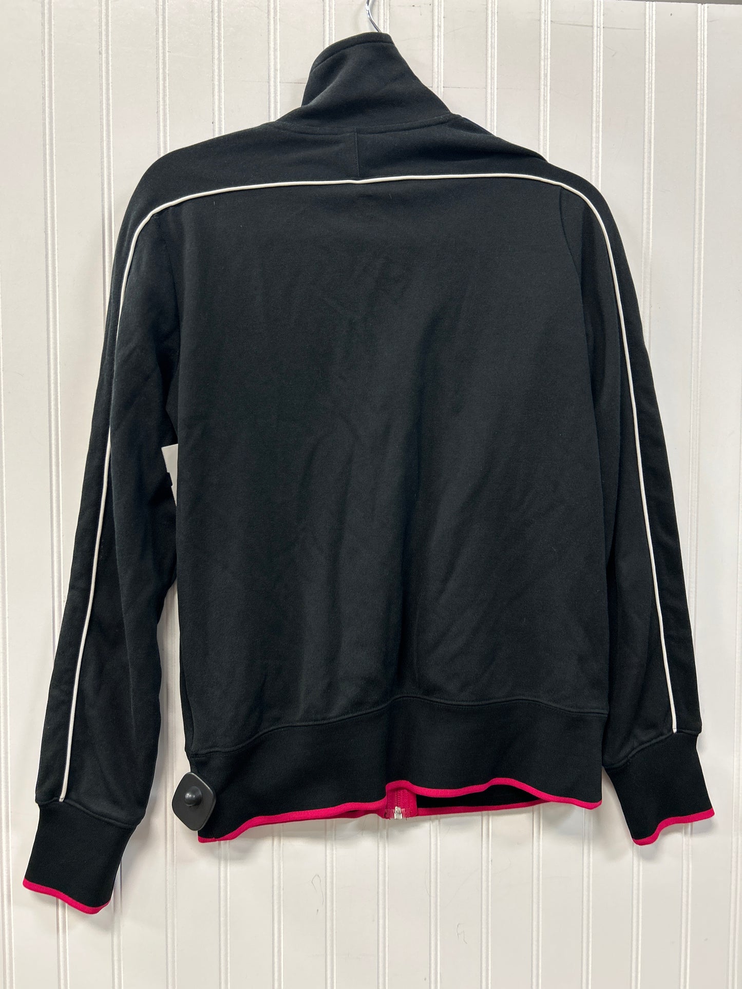 Athletic Jacket By Nike Apparel In Black, Size:L