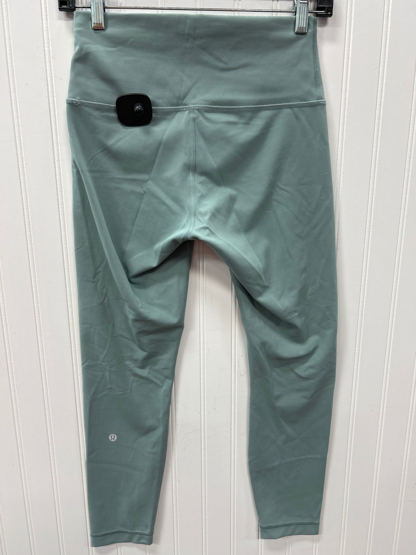 Athletic Leggings By Lululemon In Green, Size:8