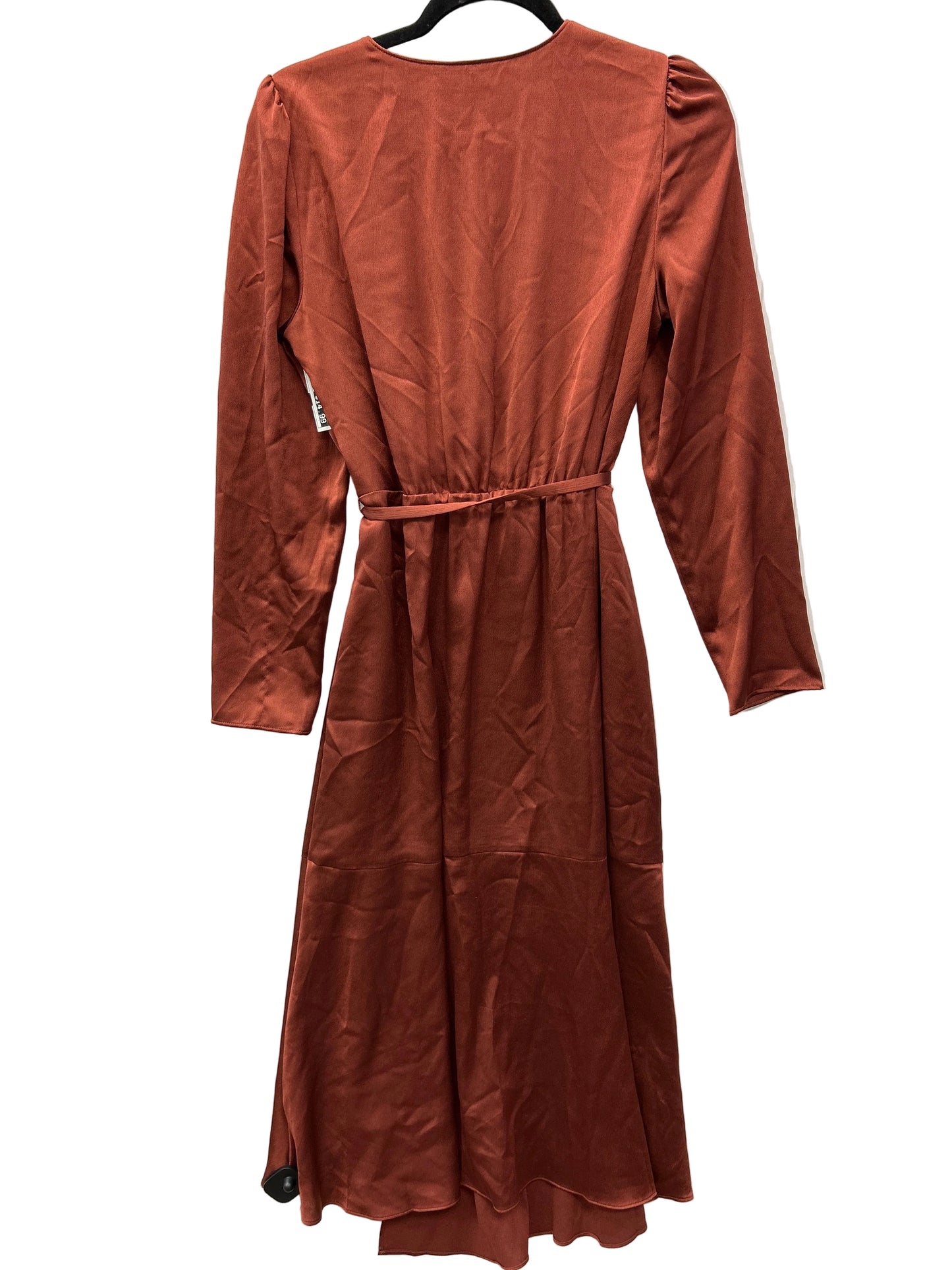 Dress Casual Midi By Inc In Brown, Size:6