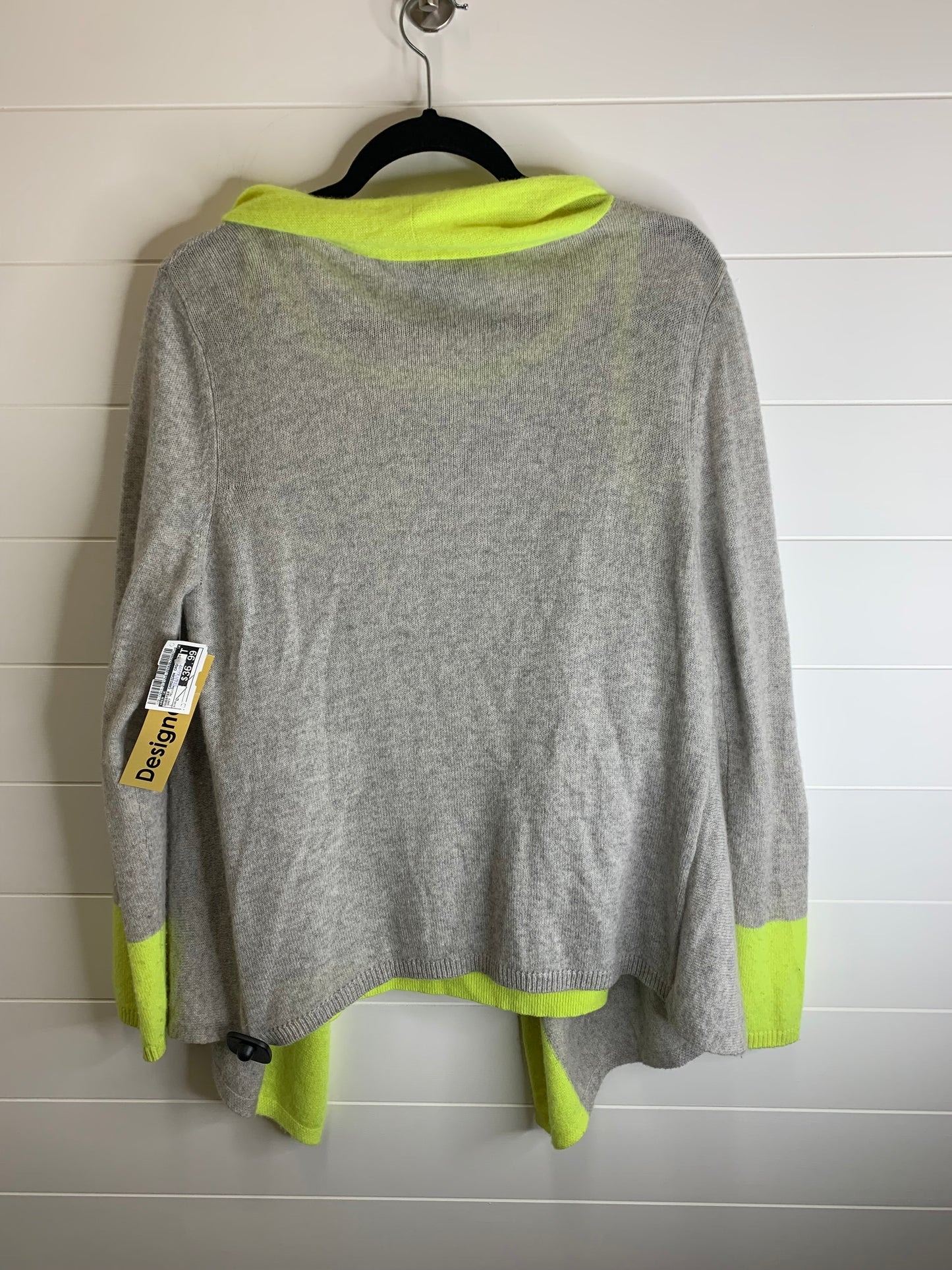 Sweater Cardigan Cashmere By Per Se Size: L