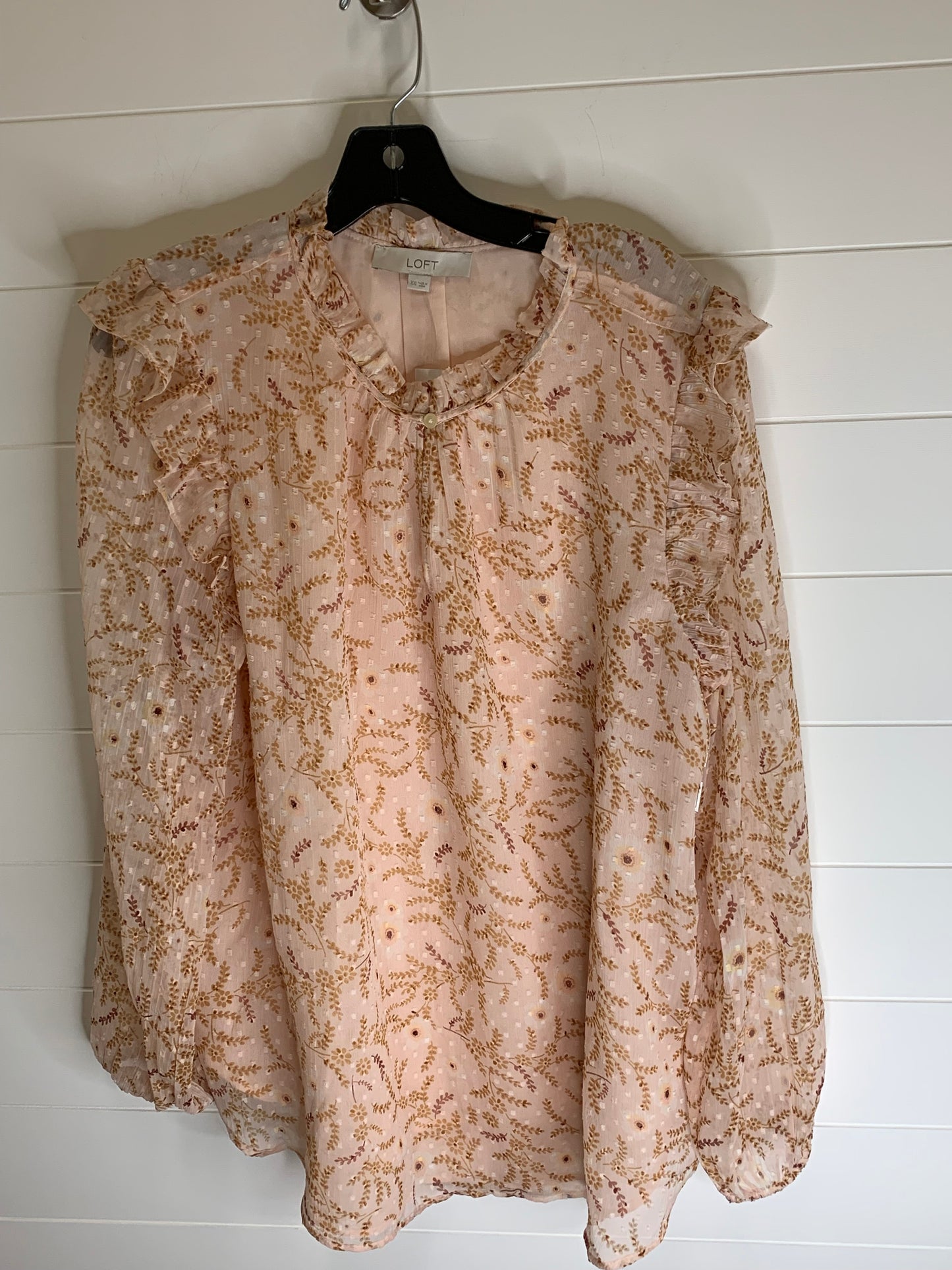 Top Long Sleeve By Loft Size: 2x