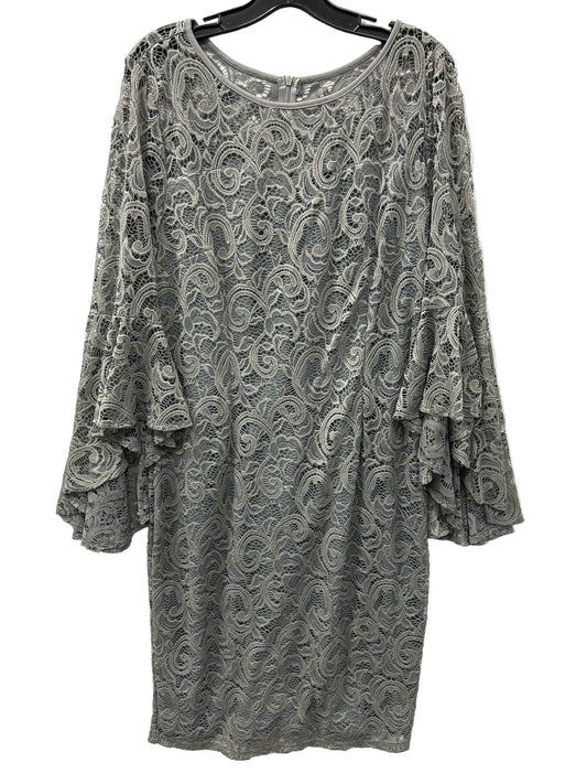 Dress Casual Midi By Cmc In Grey, Size:3