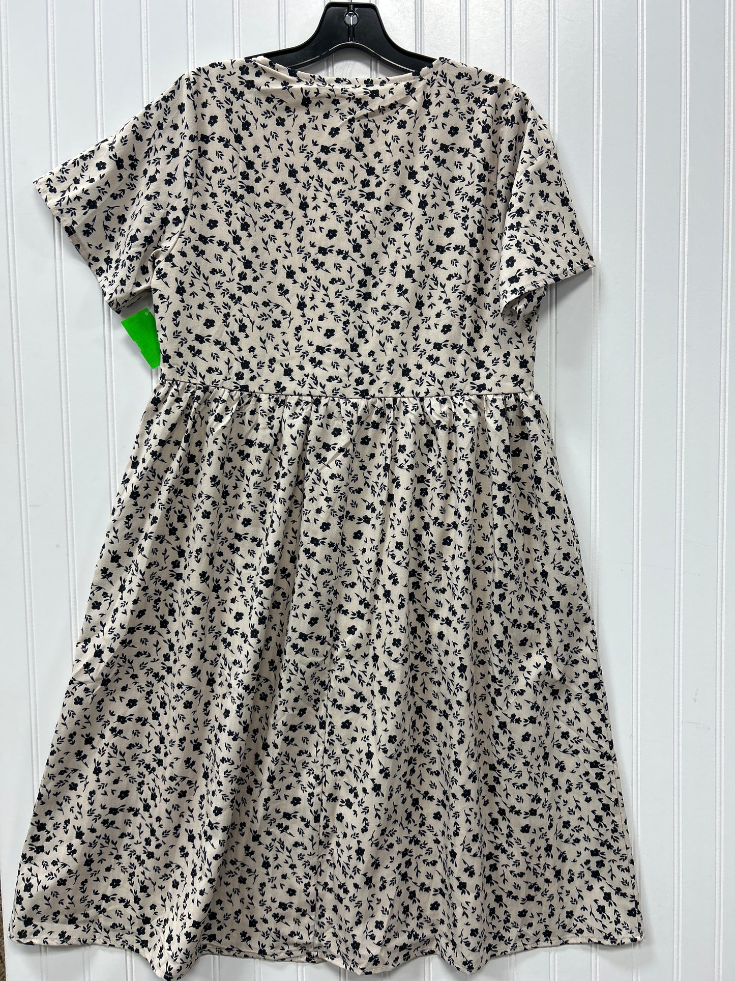 Dress Casual Midi By Polagram In Cream, Size:S