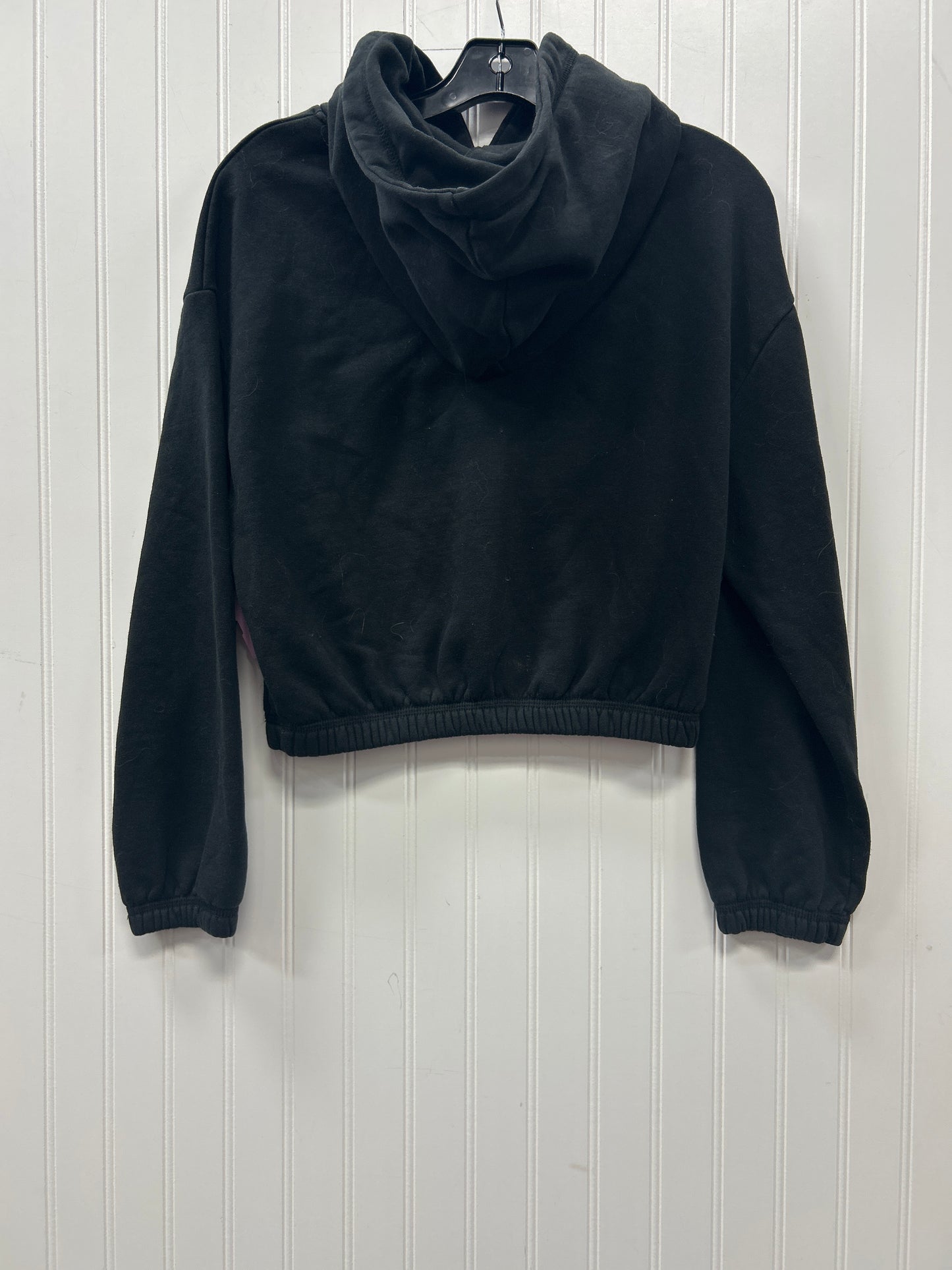 Sweatshirt Hoodie By Zara In Black, Size:M