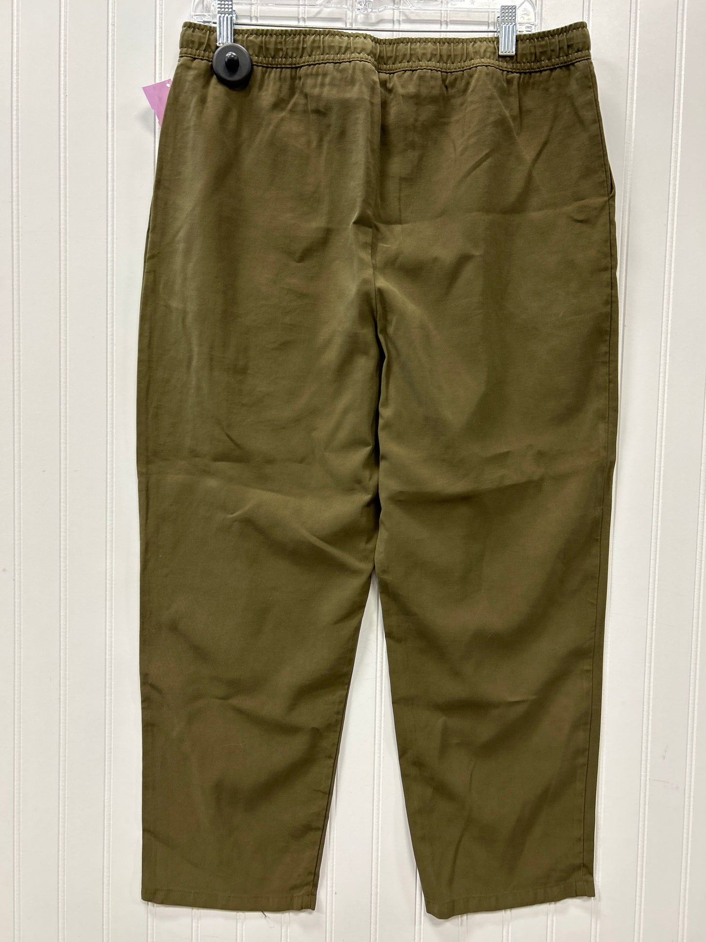 Pants Linen By Mng In Green, Size:L