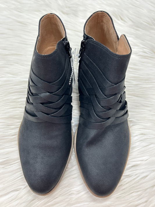Boots Ankle Flats By Life Stride In Black, Size:8.5